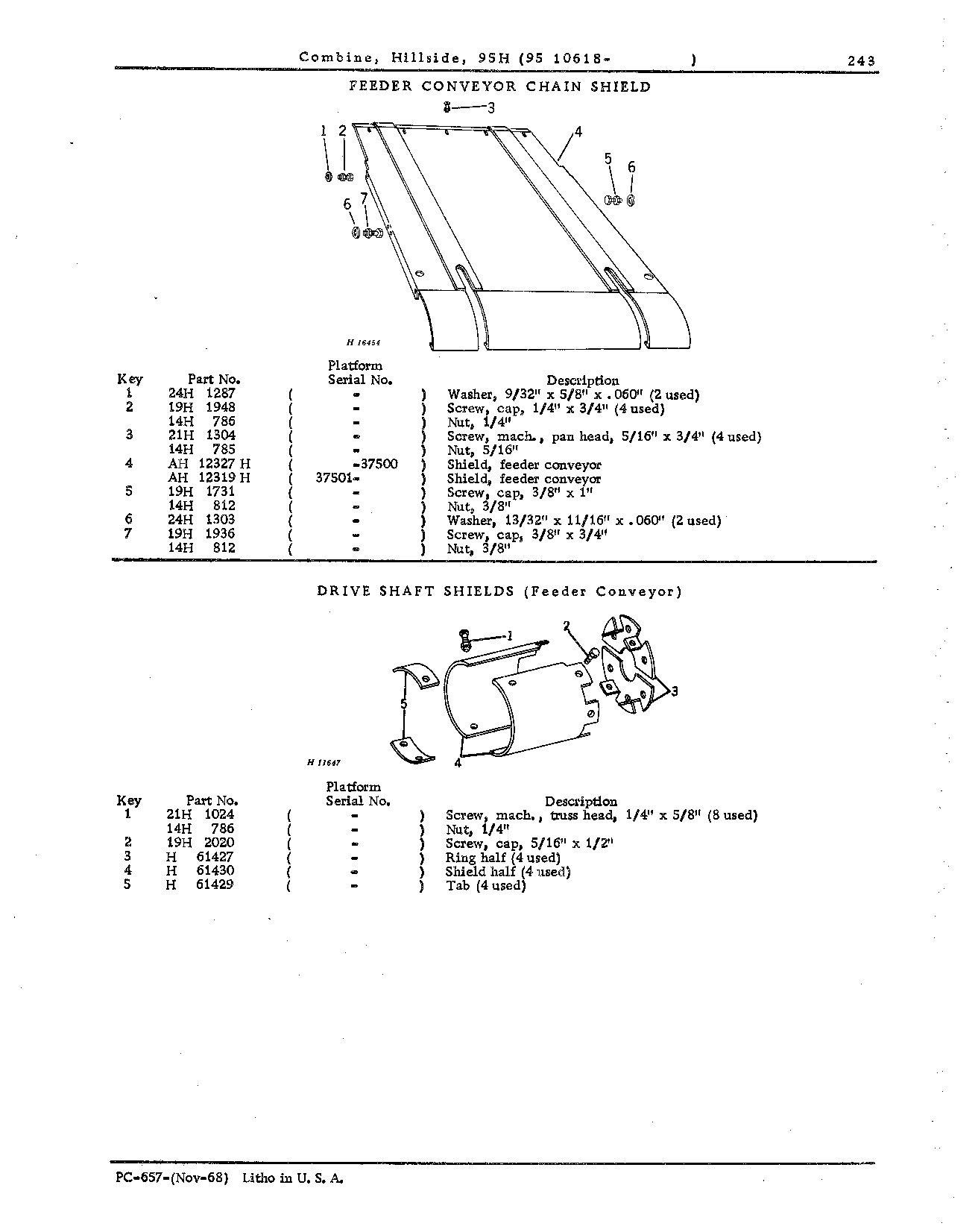 Platform Pivot, Leveling, and Feeder House (Continued)