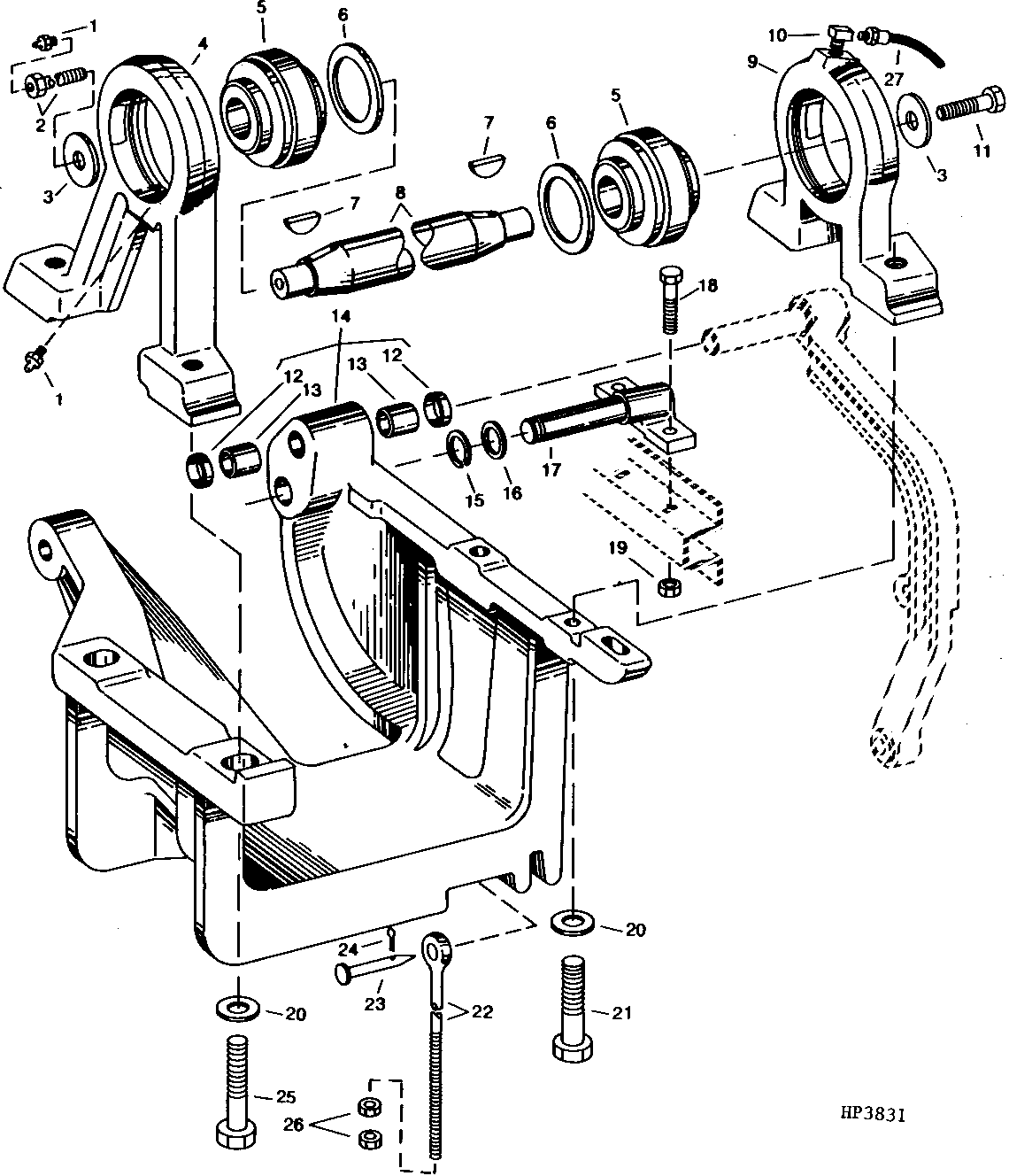 Dual - Range Cylinder Drive Intermediate Shaft Mounting
