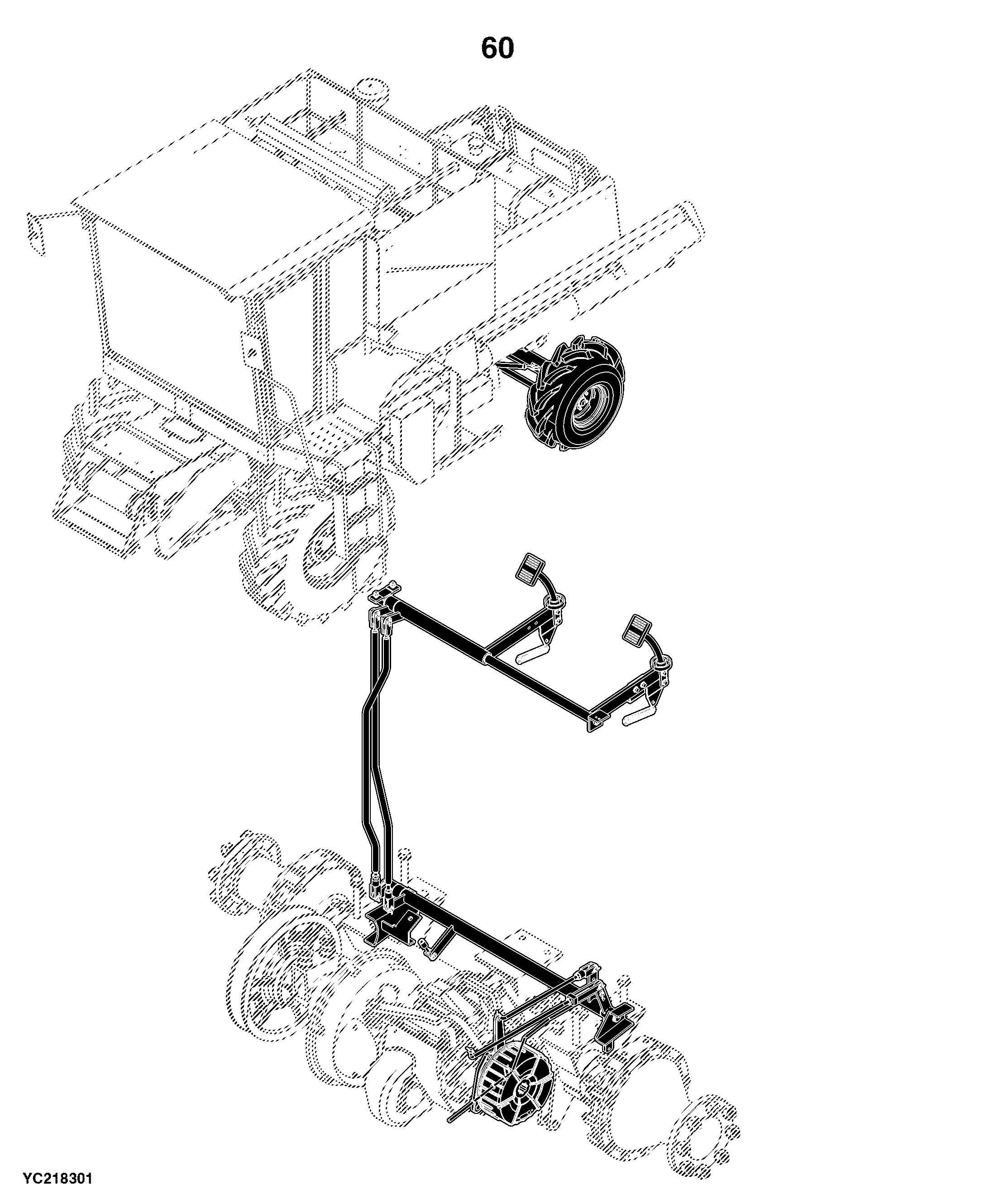 L60 Combine (S.N. 010000- )(China Edition, MY14)