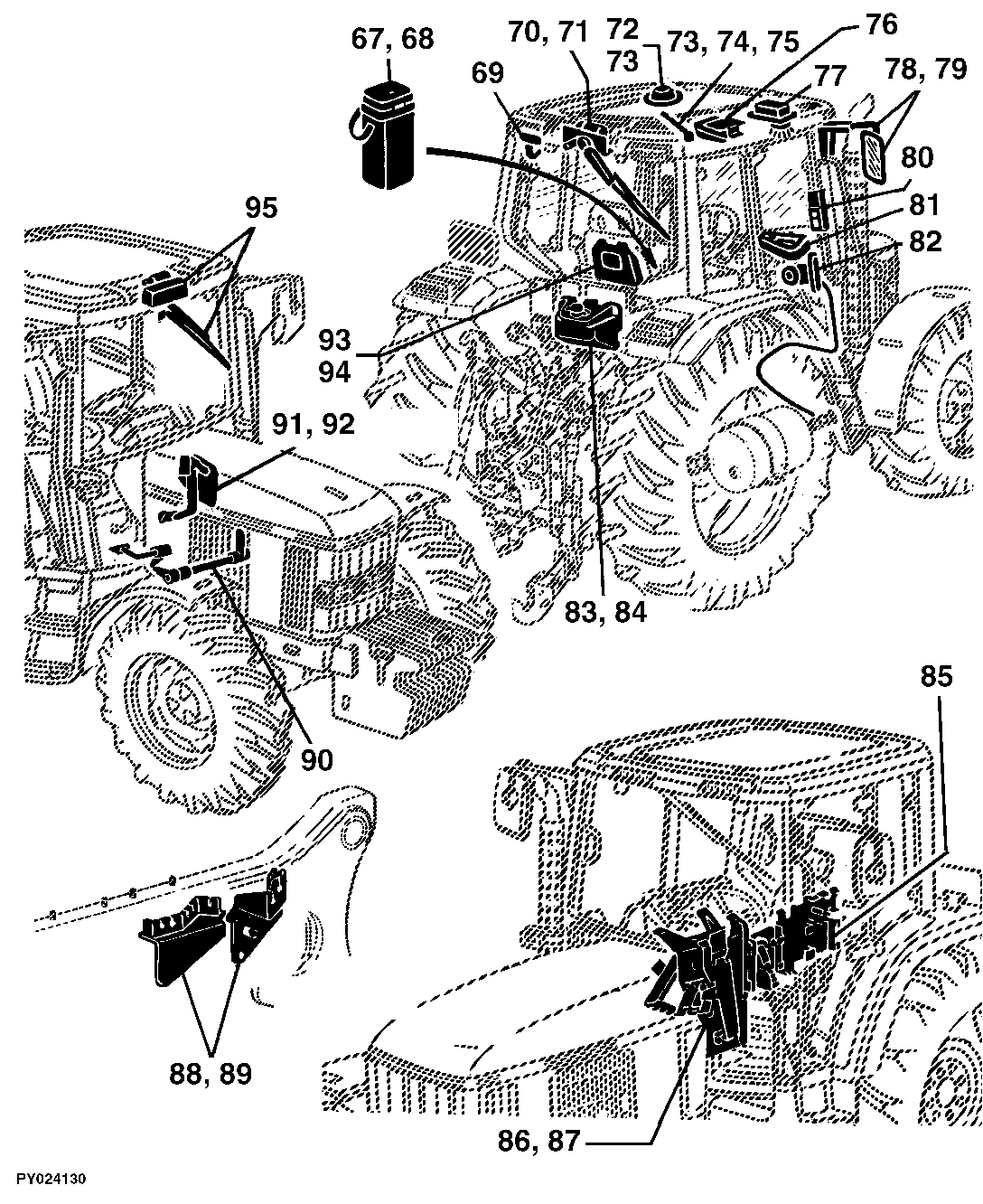 92 OPERATORS STATION, CONTROLS, ACCESSORIES