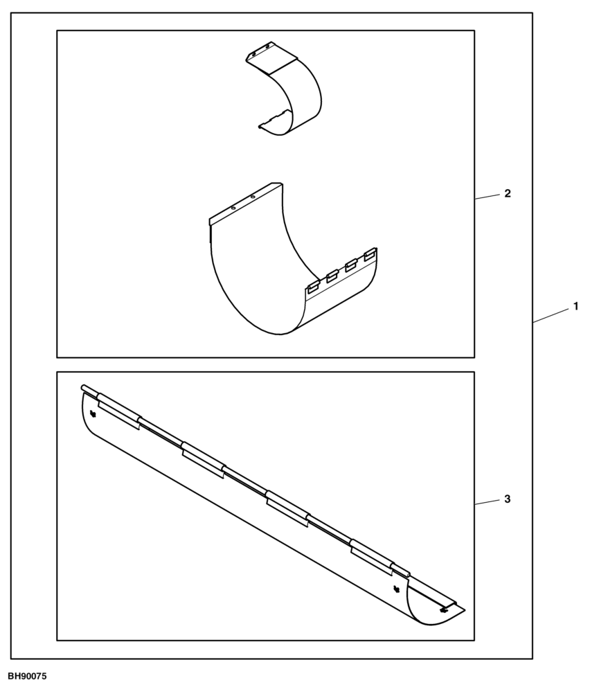 Perforated Elevator Boots / Doors / Auger Trough, Attachment