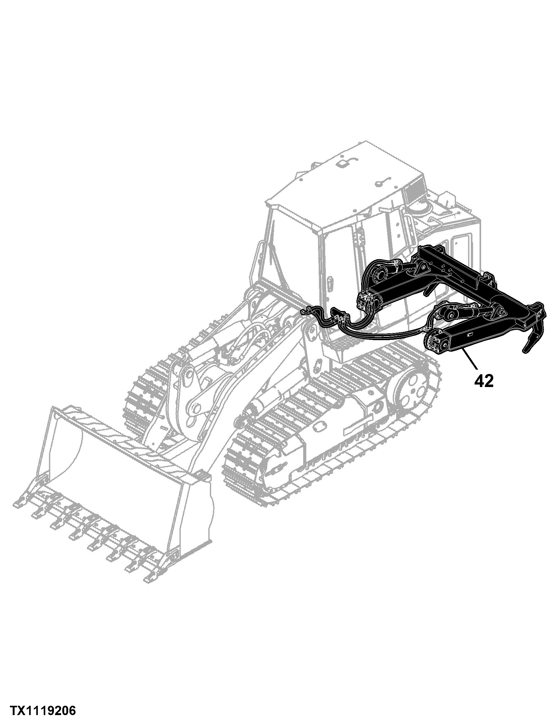 755K Crawler Loader (PIN: 1T0755KX_ _E192242-339325)