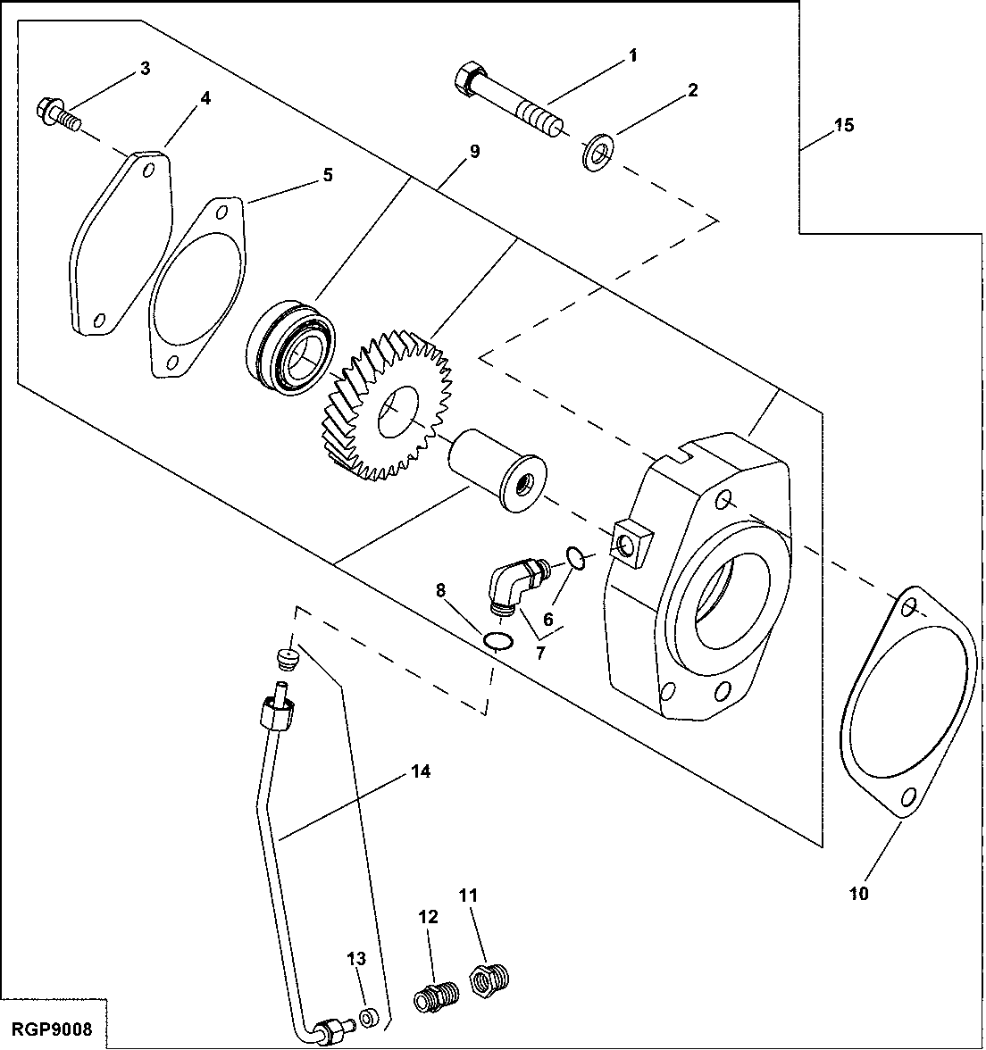 AUXILIARY DRIVE ADAPTER KIT (SAE "A" MOUNT, 9 TOOTH)