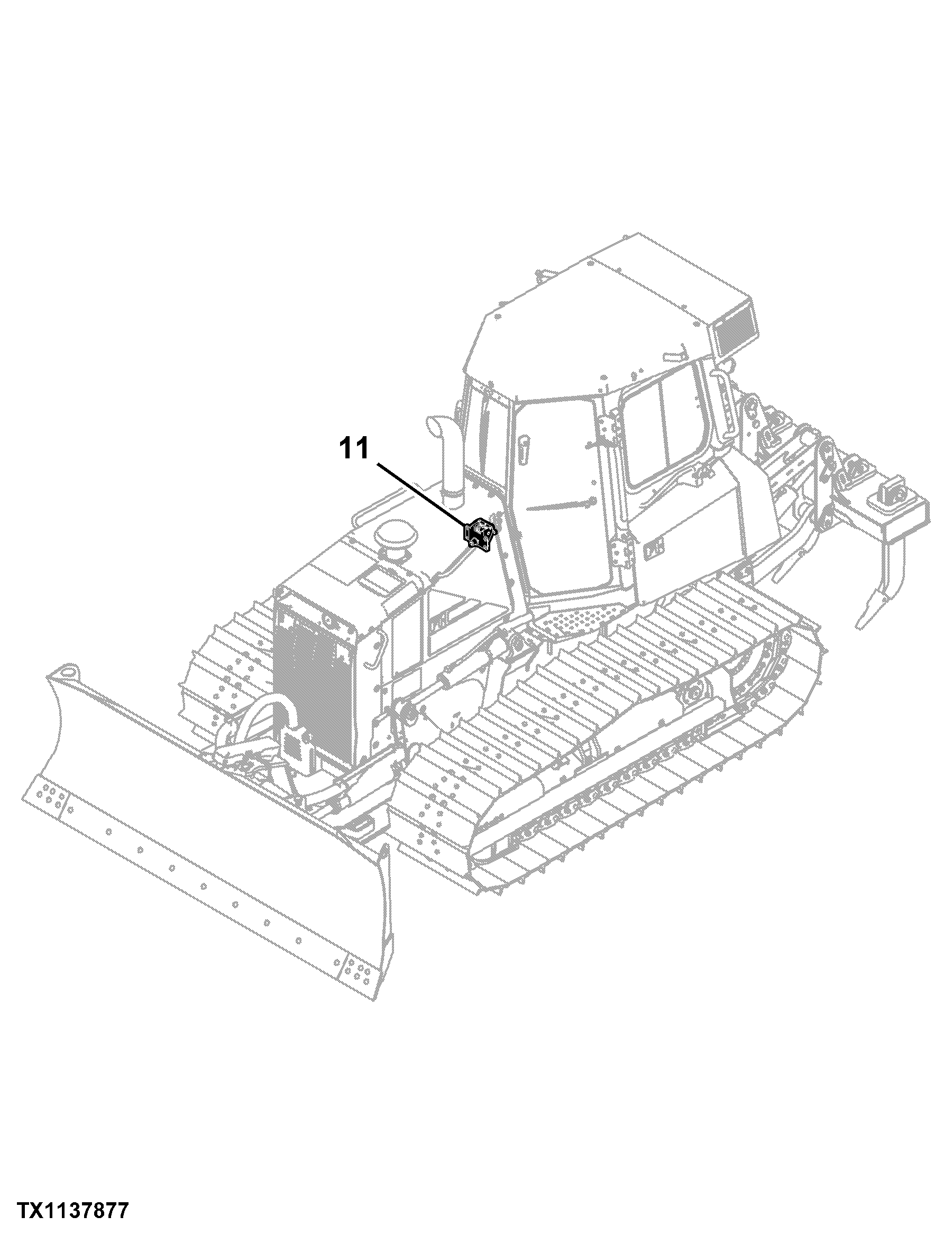 700K Crawler Dozer (PIN: 1T0700KX_ _E217278 - 275435) Engine 6068HT092