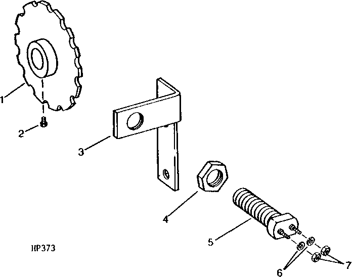 FEEDER HOUSE LOWER SHAFT SPEED SENSOR - LONG (403301 - )
