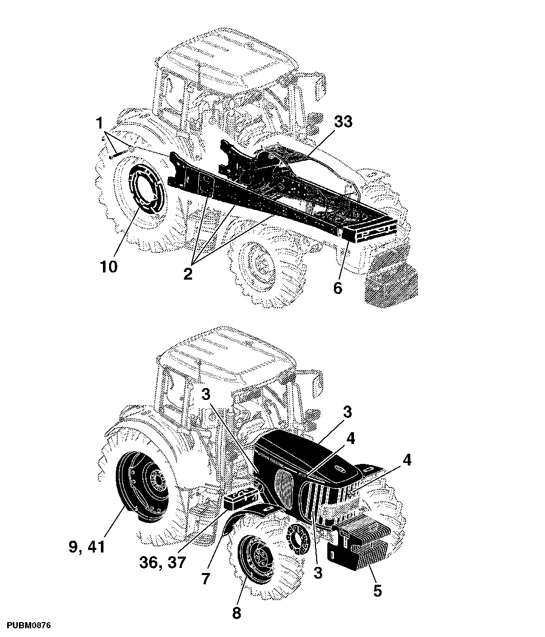 80 FRAME, FRONT AXELS, SHEETS, MISCELLANEOUS