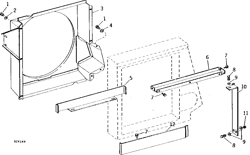 FAN SHROUD AND RADIATOR CLOSURES (111901 - )