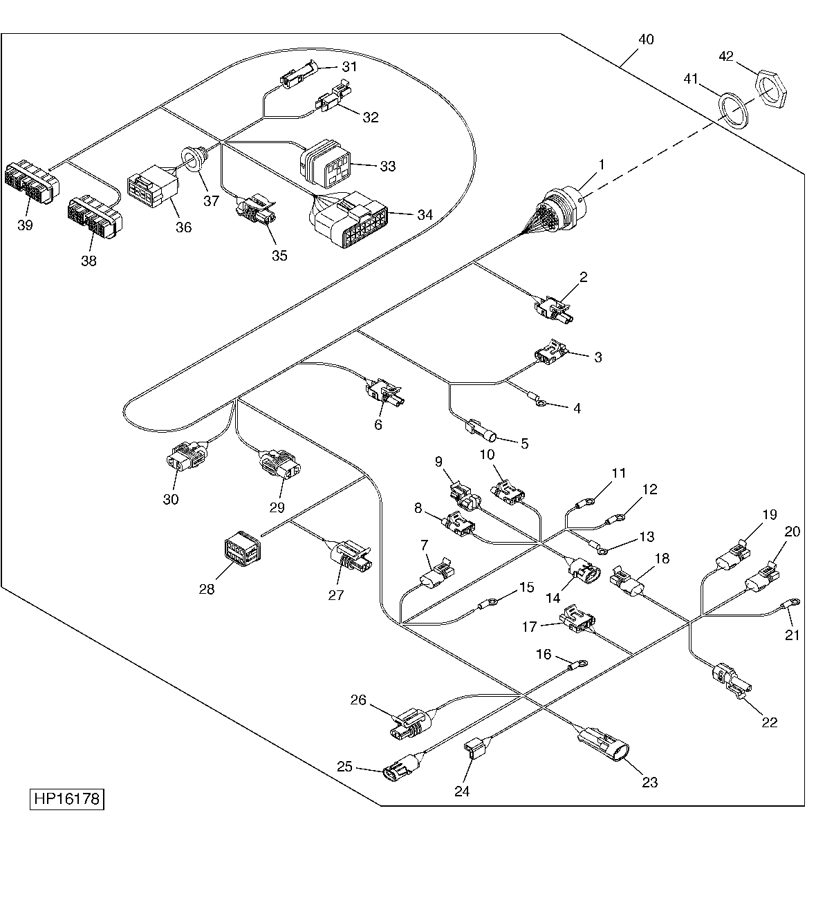 Engine Wiring Harness (8.1 Liter Engine) (715301 - )
