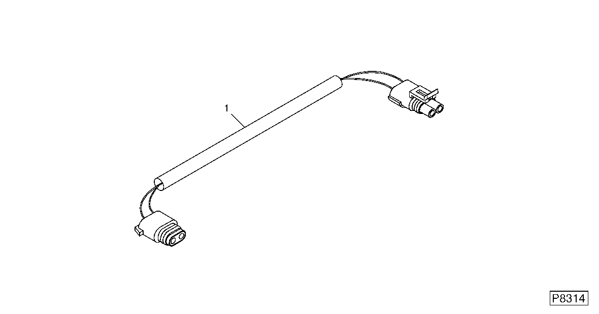 WIRING HARNESS FOR NEUTRAL START SWITCH