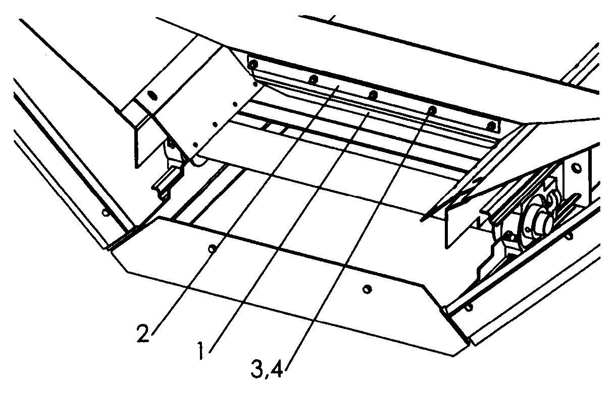 Second Product Bin Wiper