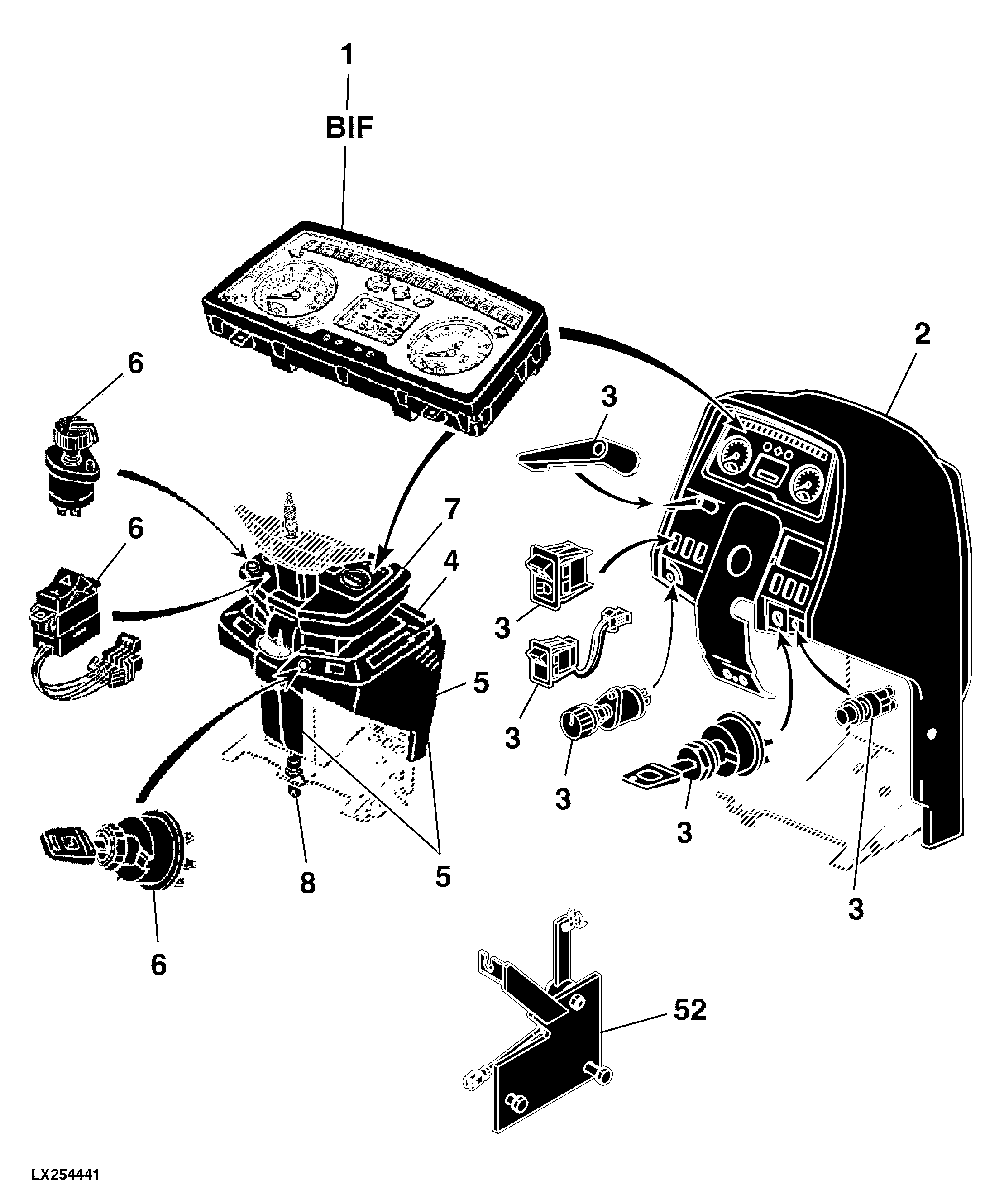 93 Operators Station, Controls And Accessories