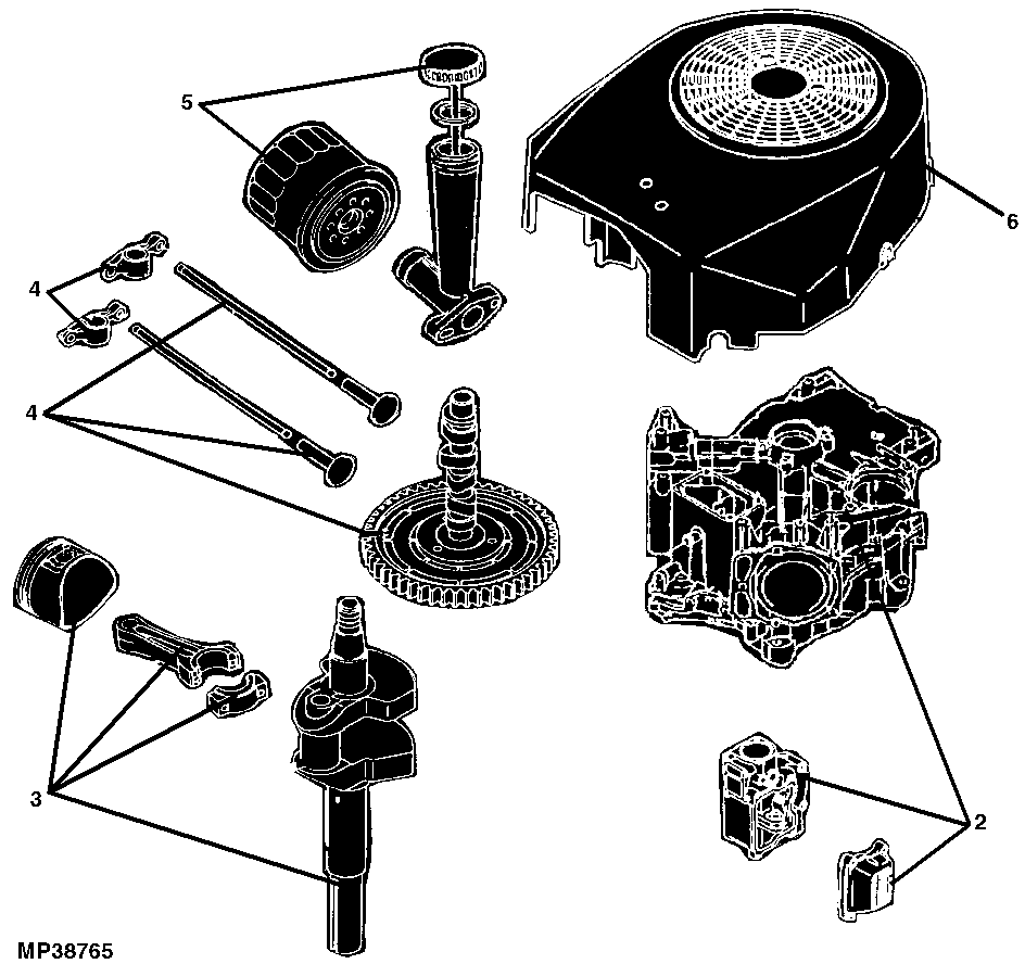 21 ENGINE (KAWASAKI) AM135270