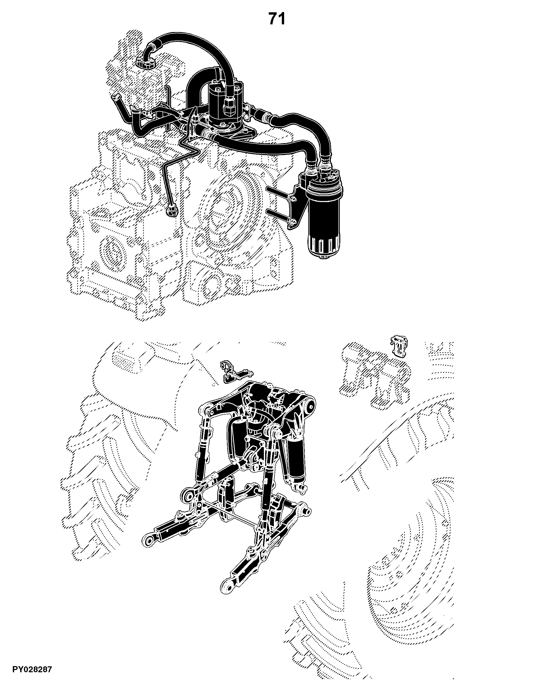 7330 Tractor (Engine 6068HL283) (North American Edition)