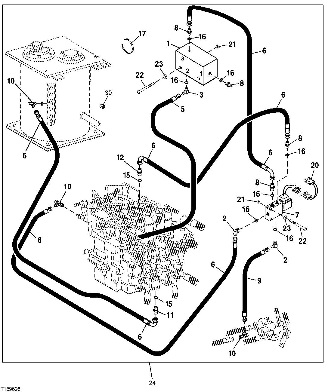 SOLENOID CONTROL AND FLOW CONTROL VALVE KIT (1-WAY)