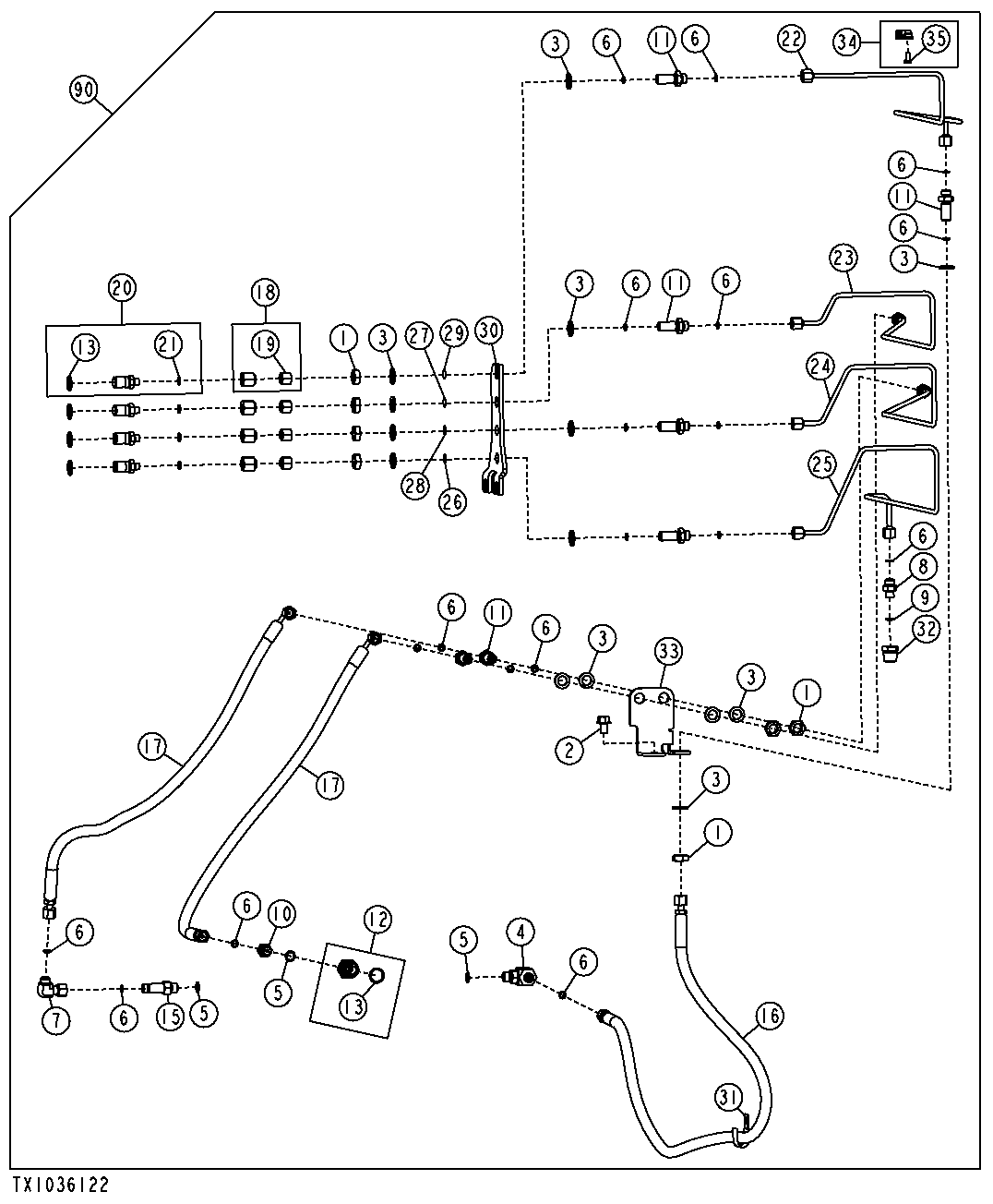 Fluid Sampling Ports (Engines DT060/TT094) ( - 173951)