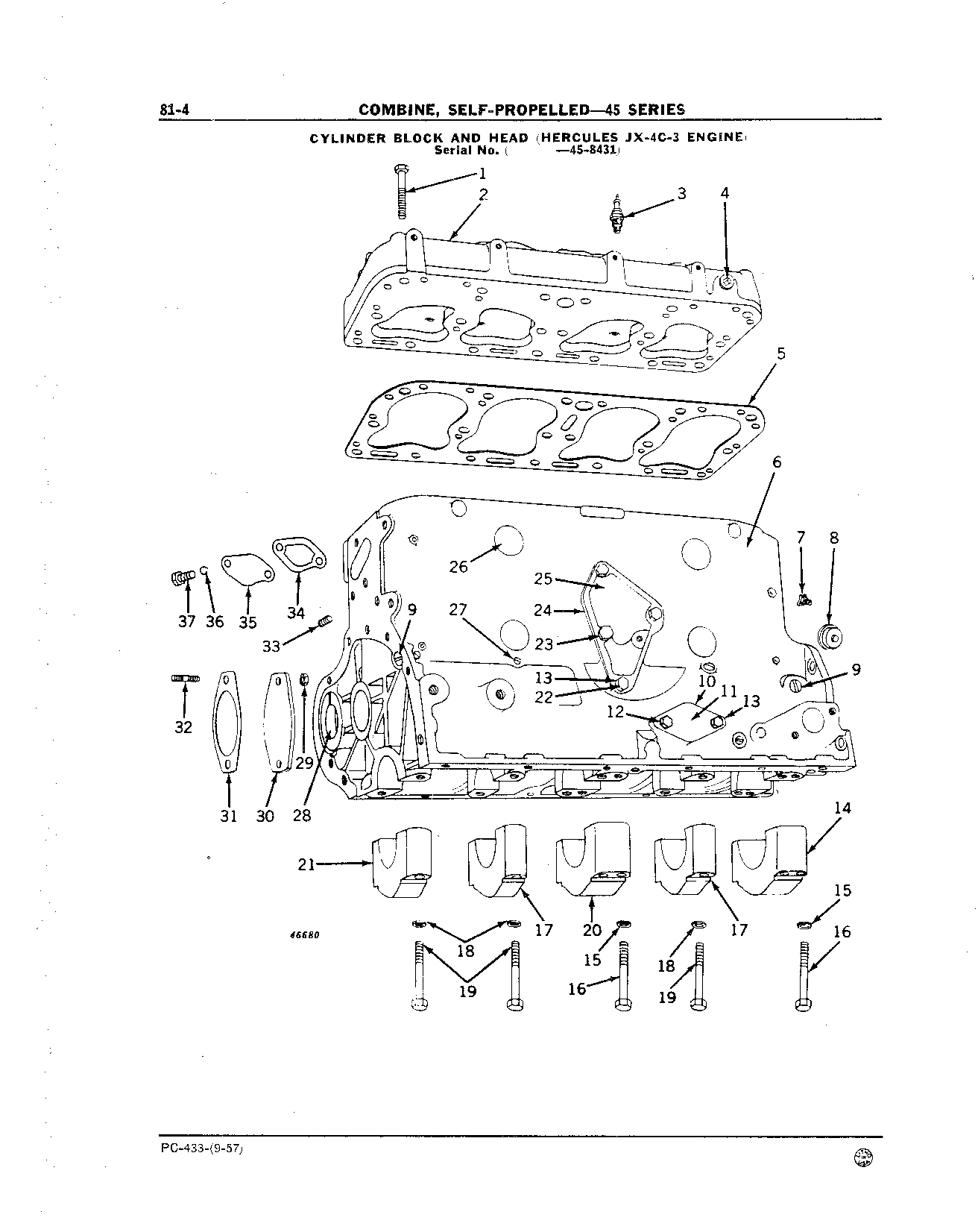 Block, Cylinder and Head (Engine)