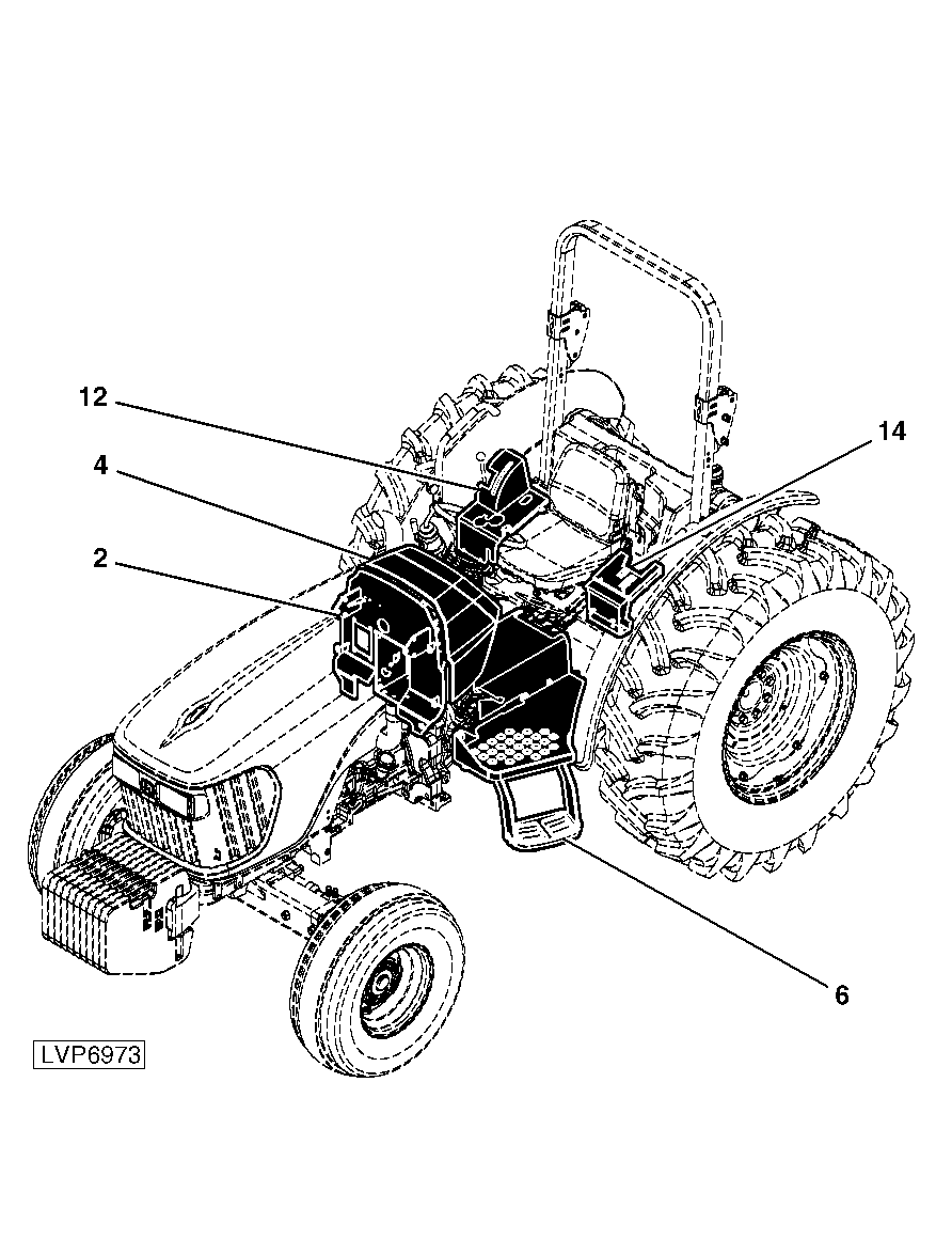 920 Straddle Mount Tractor