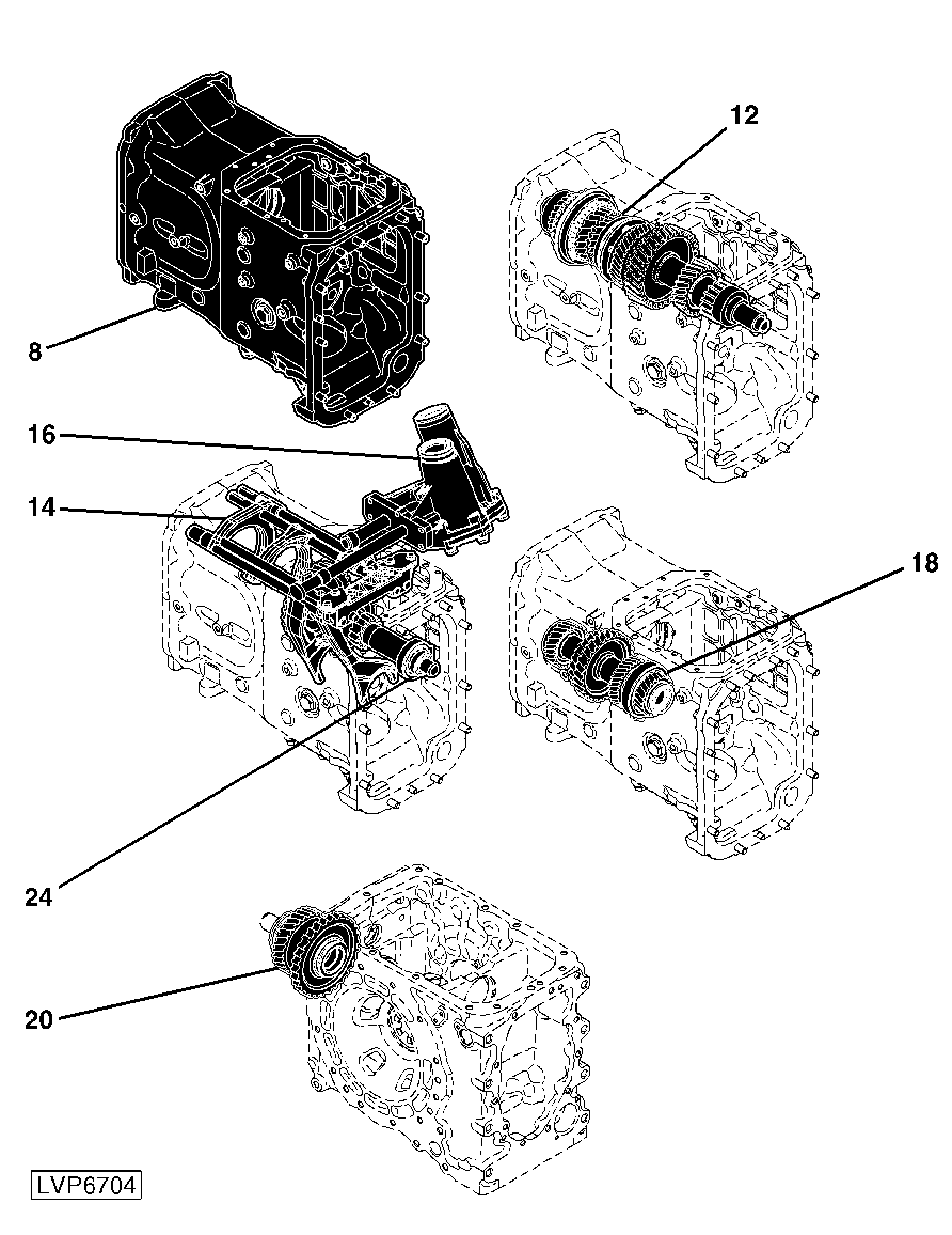 500 Syncshuttle™ Transmission (TSS) Tractor