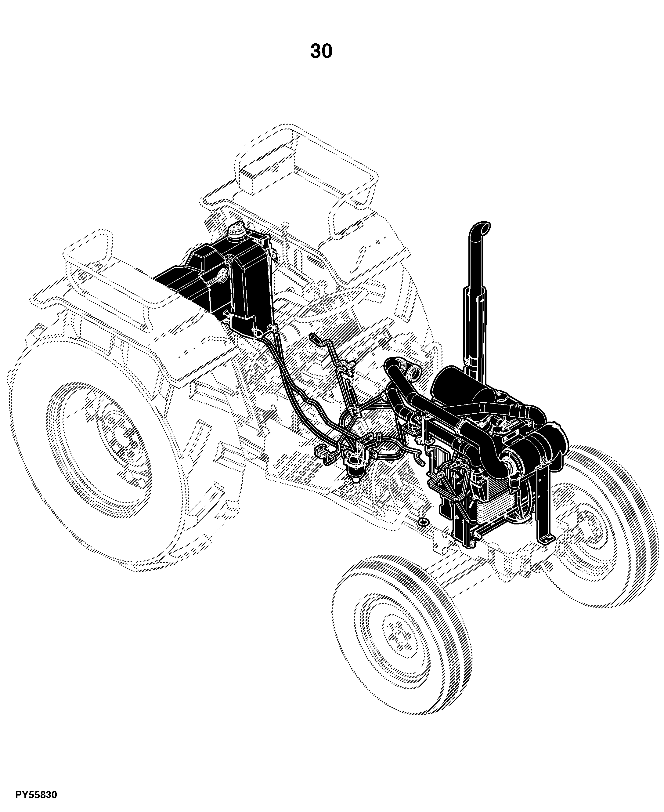 5060E Tractor (TREM IIIA Engine)(India Edition)