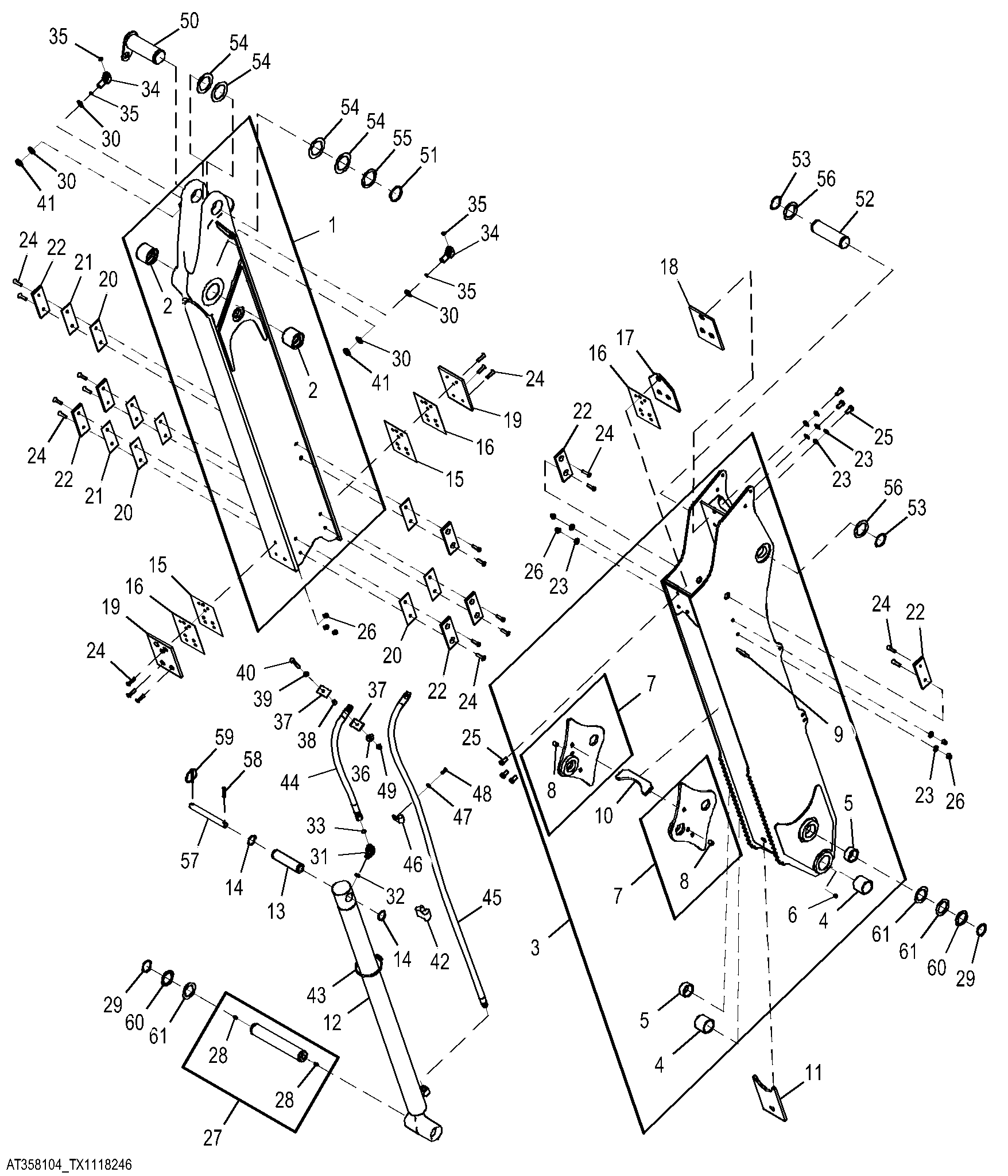 Extendable Arm and Locking Pins, Thumb Ready