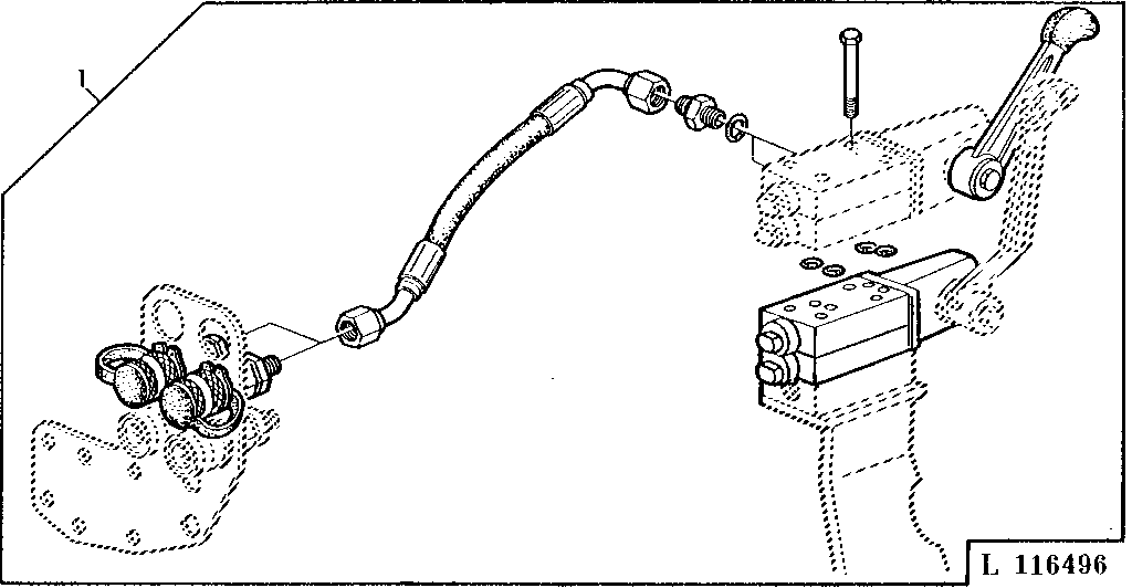 DUAL SPOOL TYPE SELECTIVE CONTROL VALVE WITH ONE SPOOL TYPE SELECTIVE CONTROL VALVE