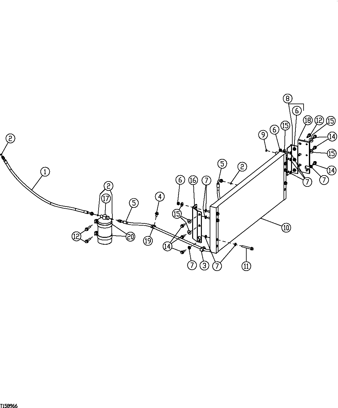 Air Conditioning Condenser and Receiver-Dryer (585740 - )