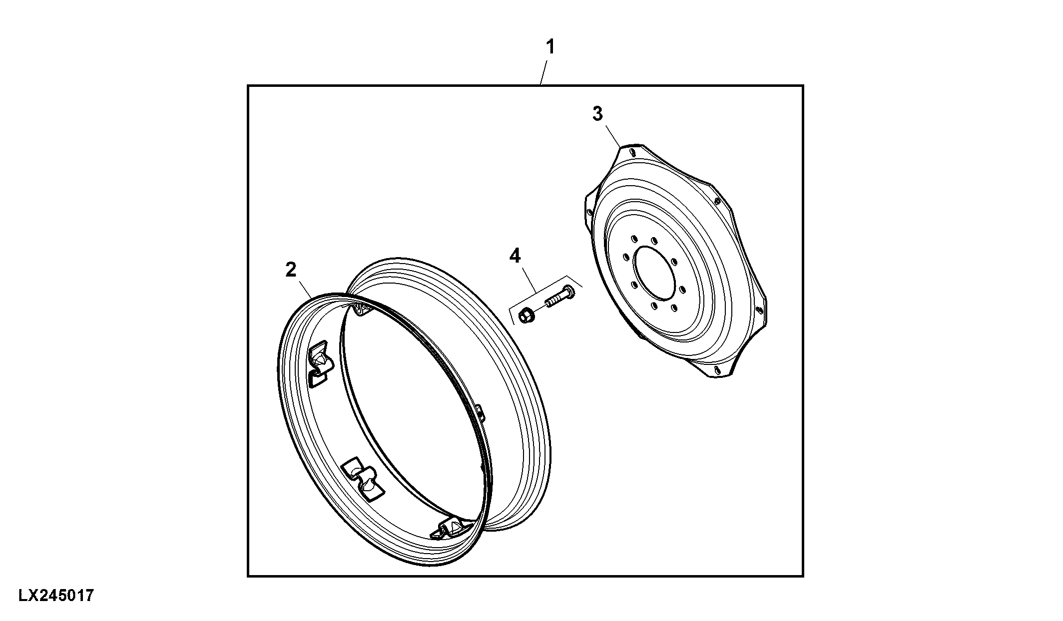 Rear Wheels, W8X28