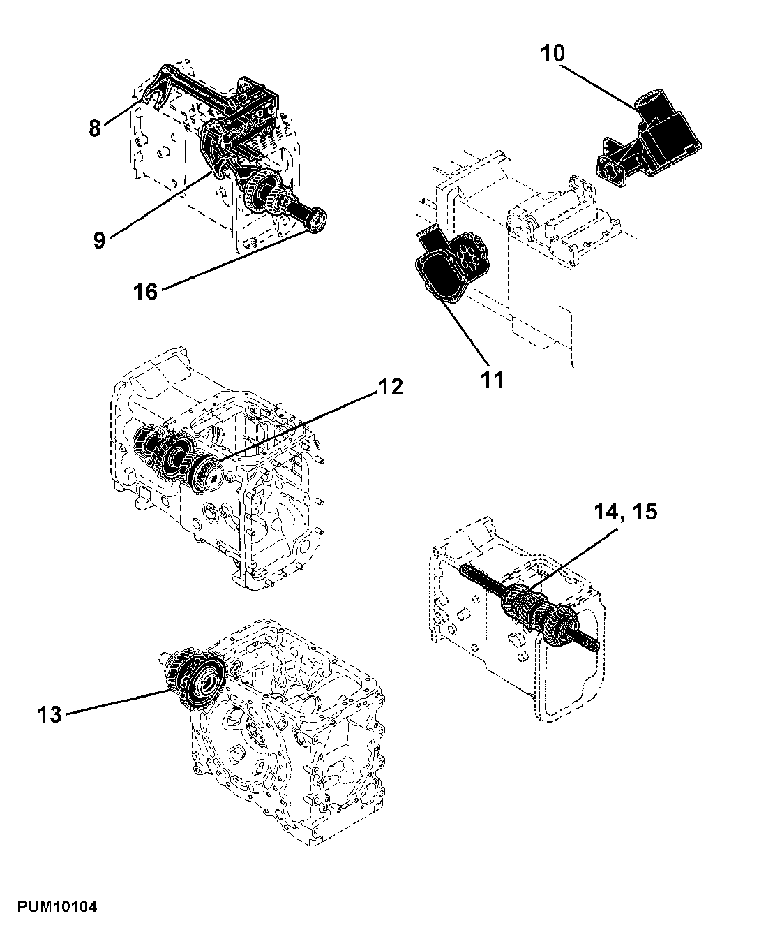 51 COLLARSHIFT TRANSMISSION (PY00735, PY00736)