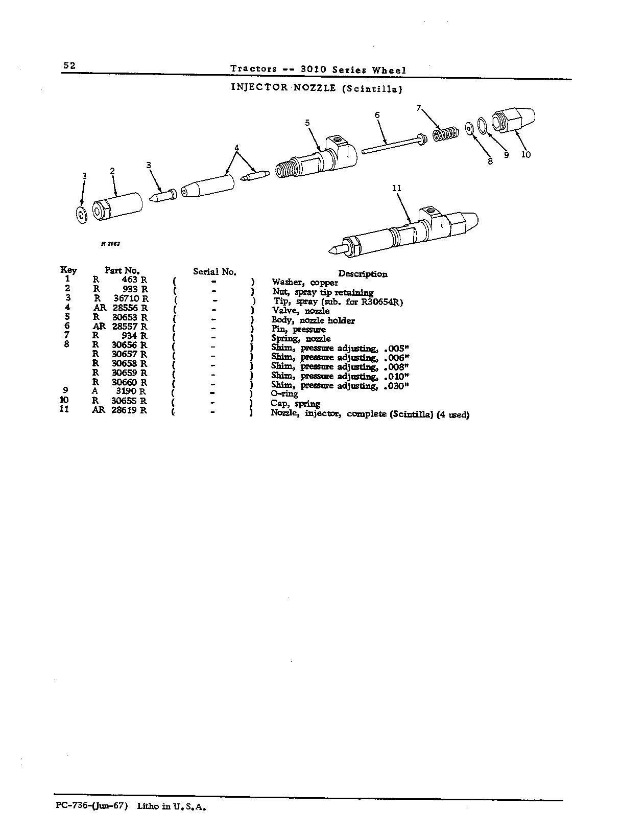 Kit: Fuel injection pump (Continued)