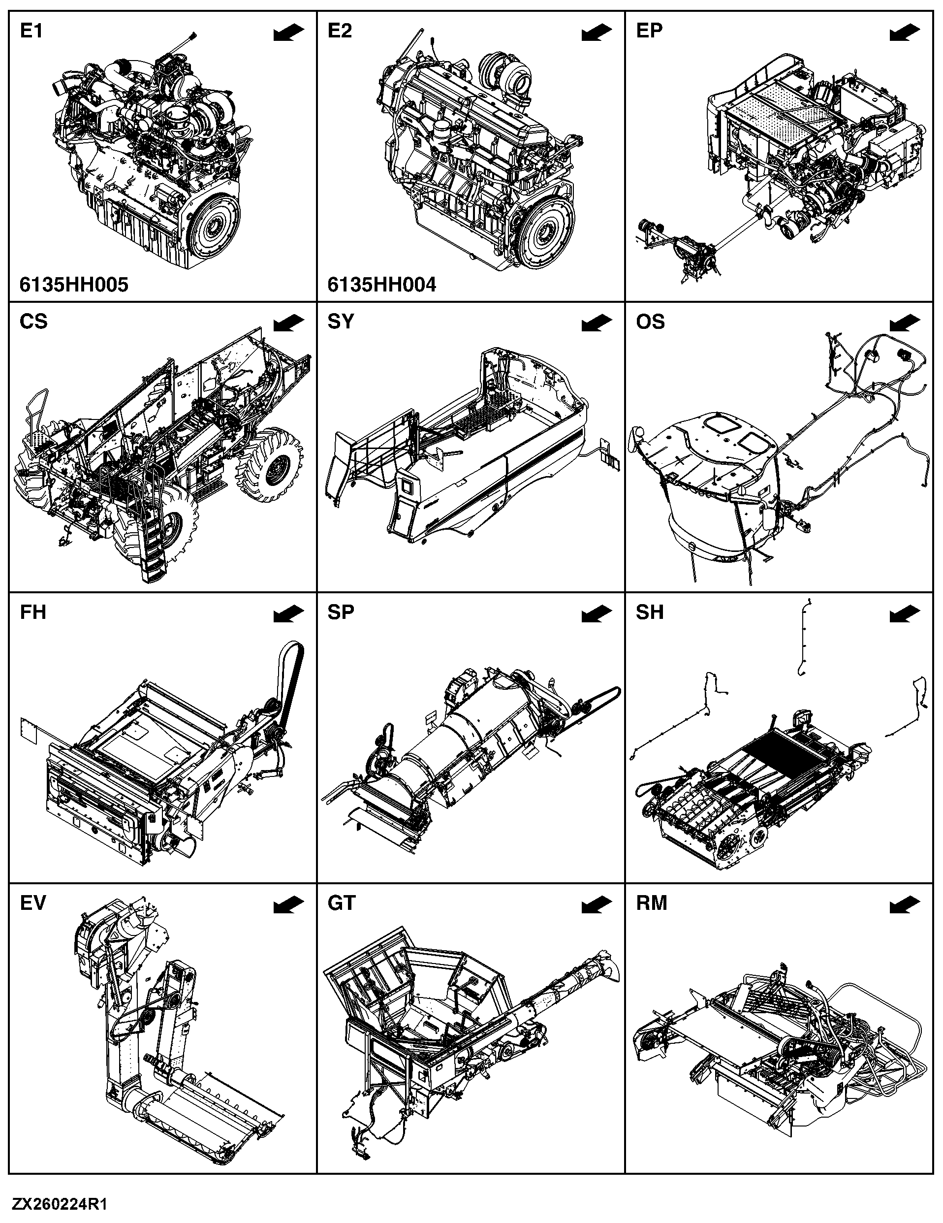 S690 Combine (Europe Edition, S.N. 100000 - 104999)