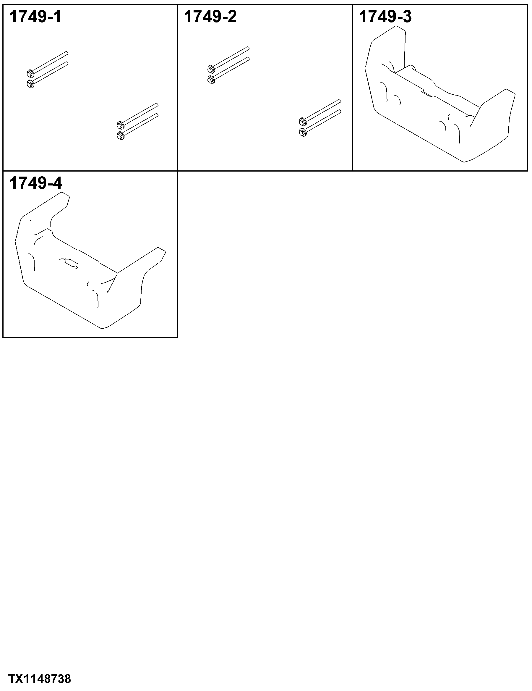 1749 Chassis Weights