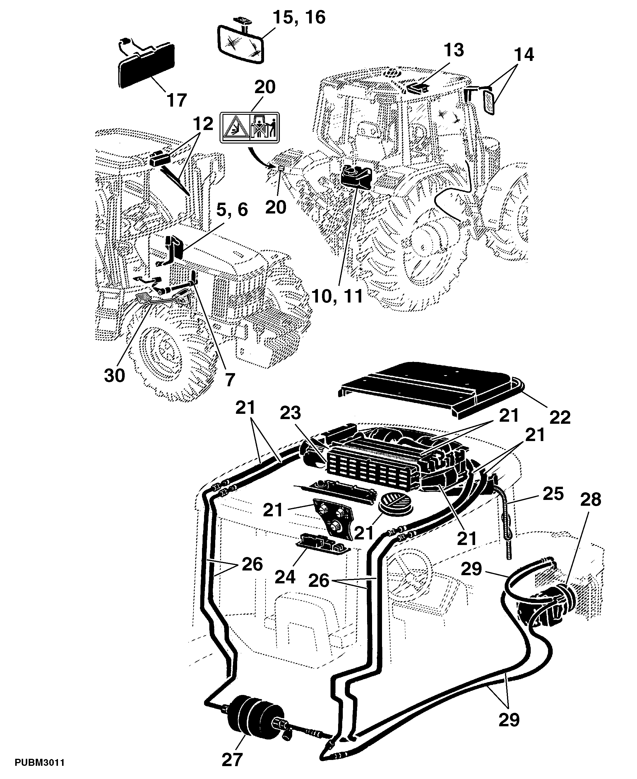 93 CONTROLS, ACCESORIES AND AIR CONDITIONING