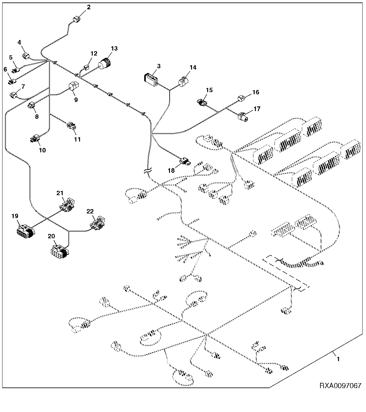 Chassis Wiring Harness Connectors (1/3) (ILS) (Non-Certified)