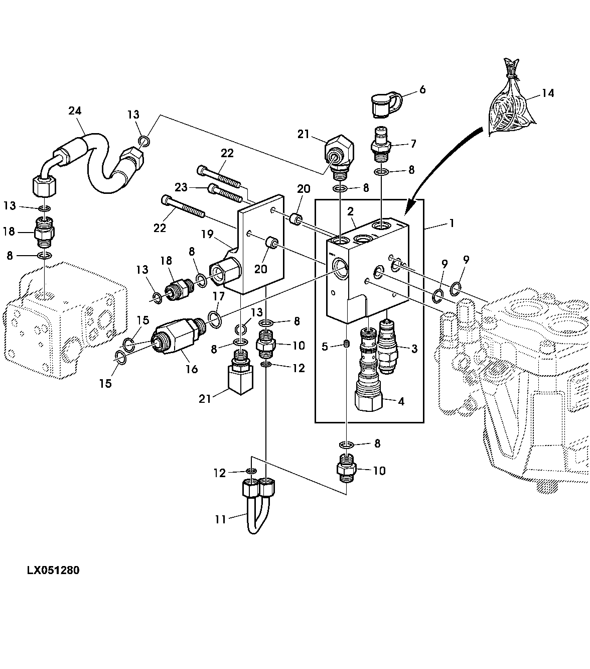 Inlet Valve, Priority 1, W/ PFC-System, W/ AutoTrac™