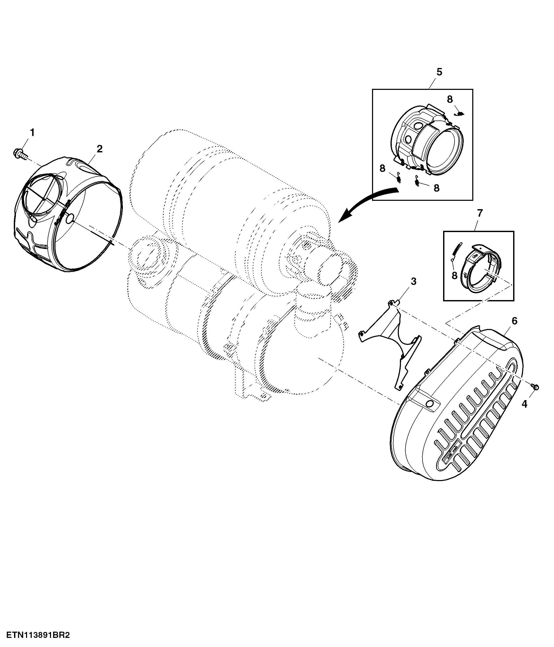 Diesel Oxidation Catalyst and Diesel Particulate Insulating Shields