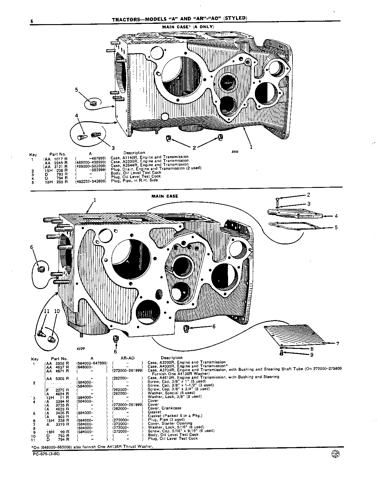 Case, Main