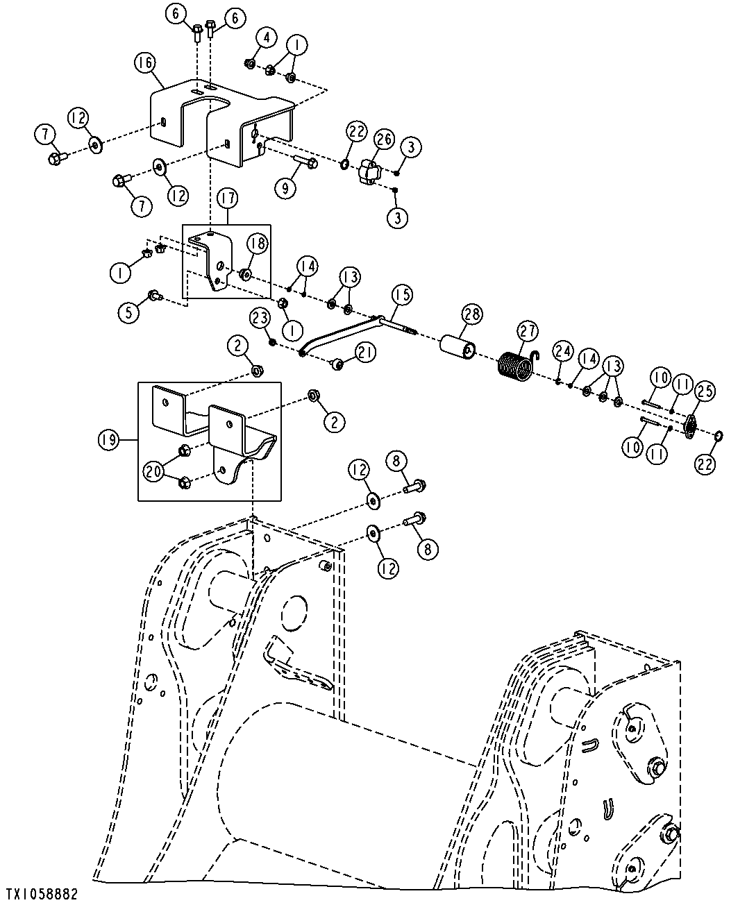 Boom-Height Kick-Out / Return-to-Carry (Tool Carrier)