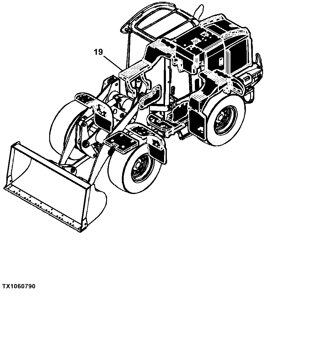 444K Loader (S.N. -642100)(Engine 4045HDW54)