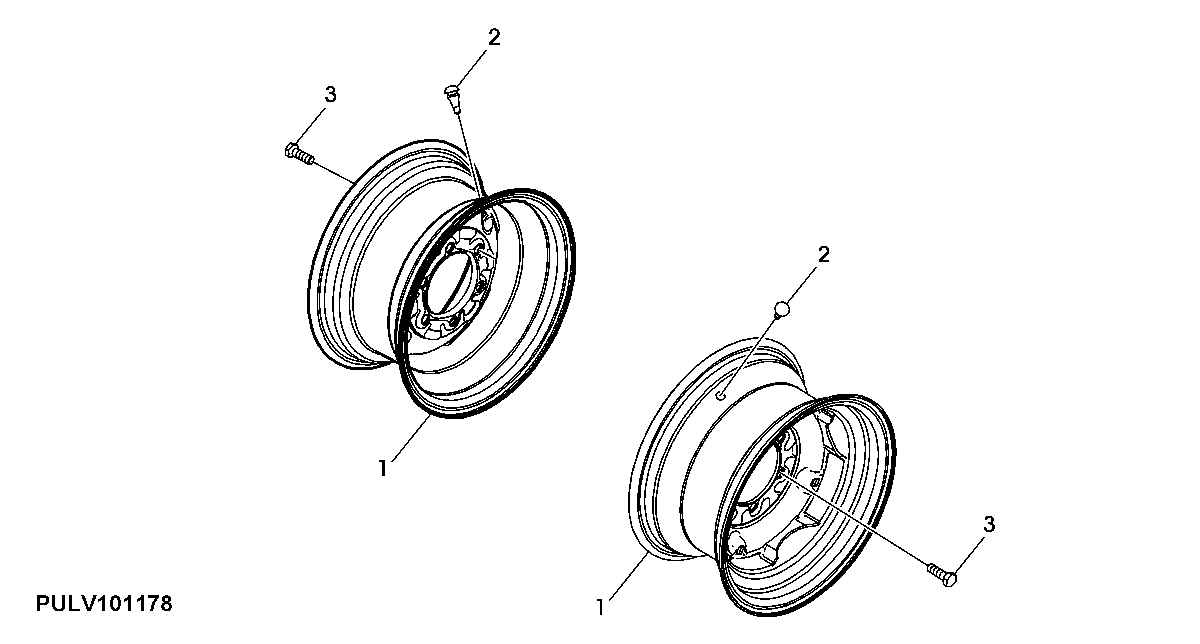 2WD FRONT WHEELS