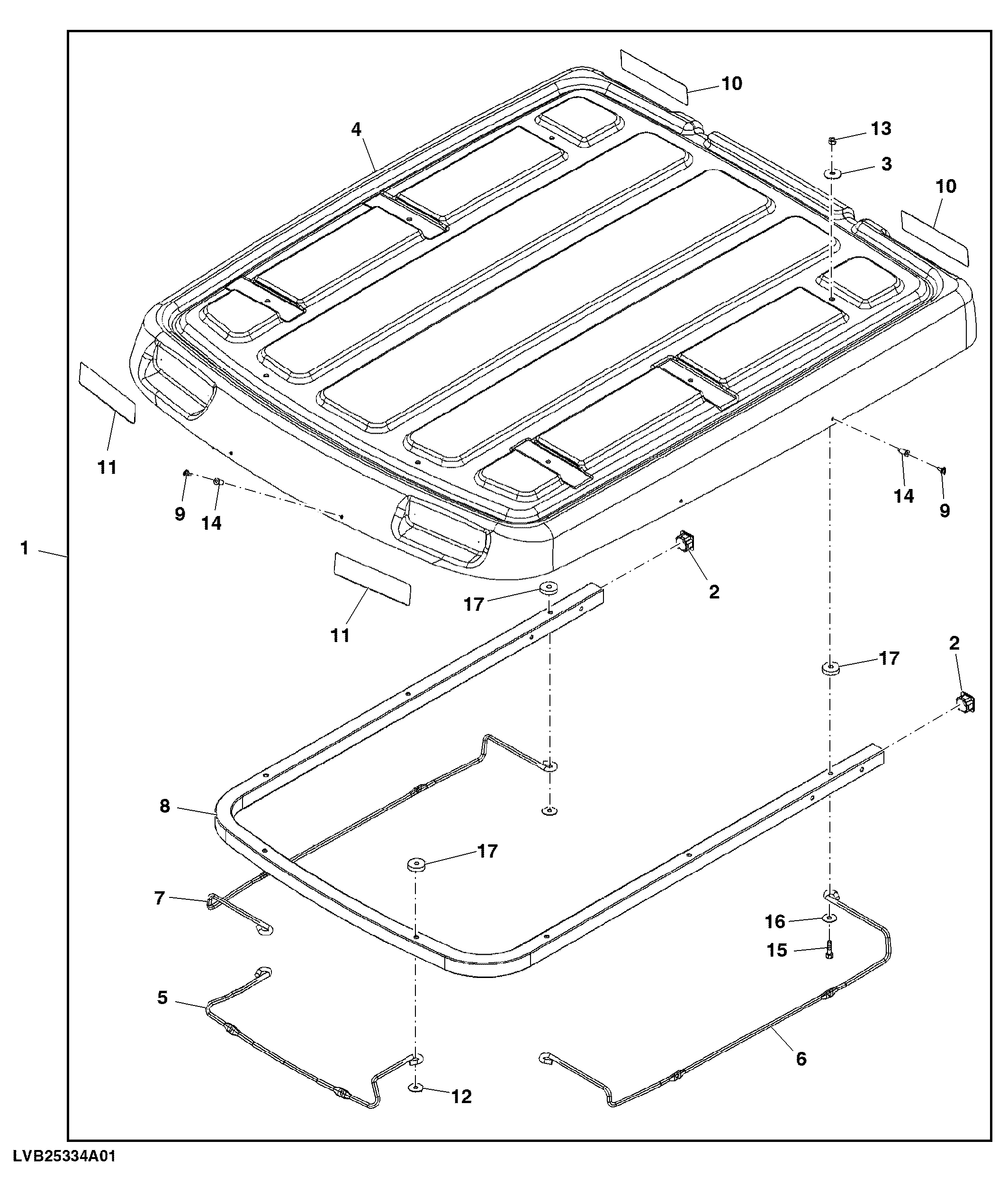 Attachment, Canopy Standard, Open Operator's Station