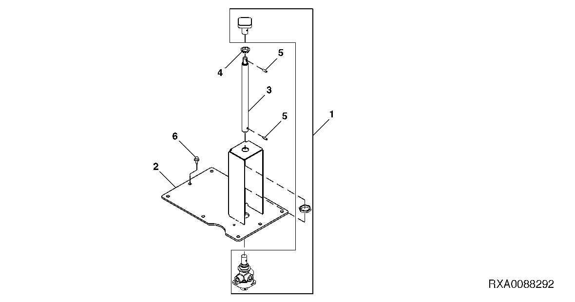 Trailer Air Brake Cab Control , For North America ( - 011269)
