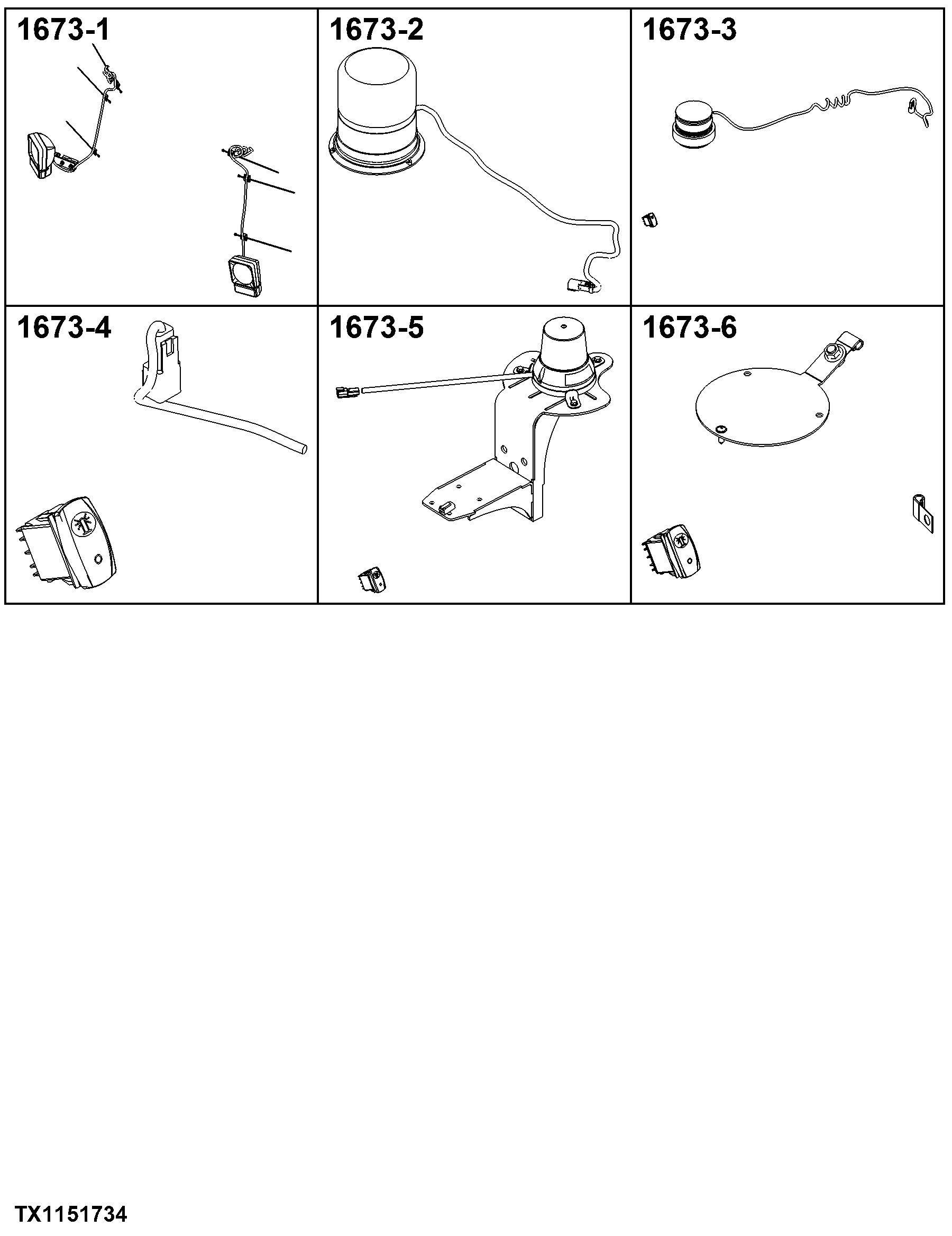 1673 Vehicle Lighting System