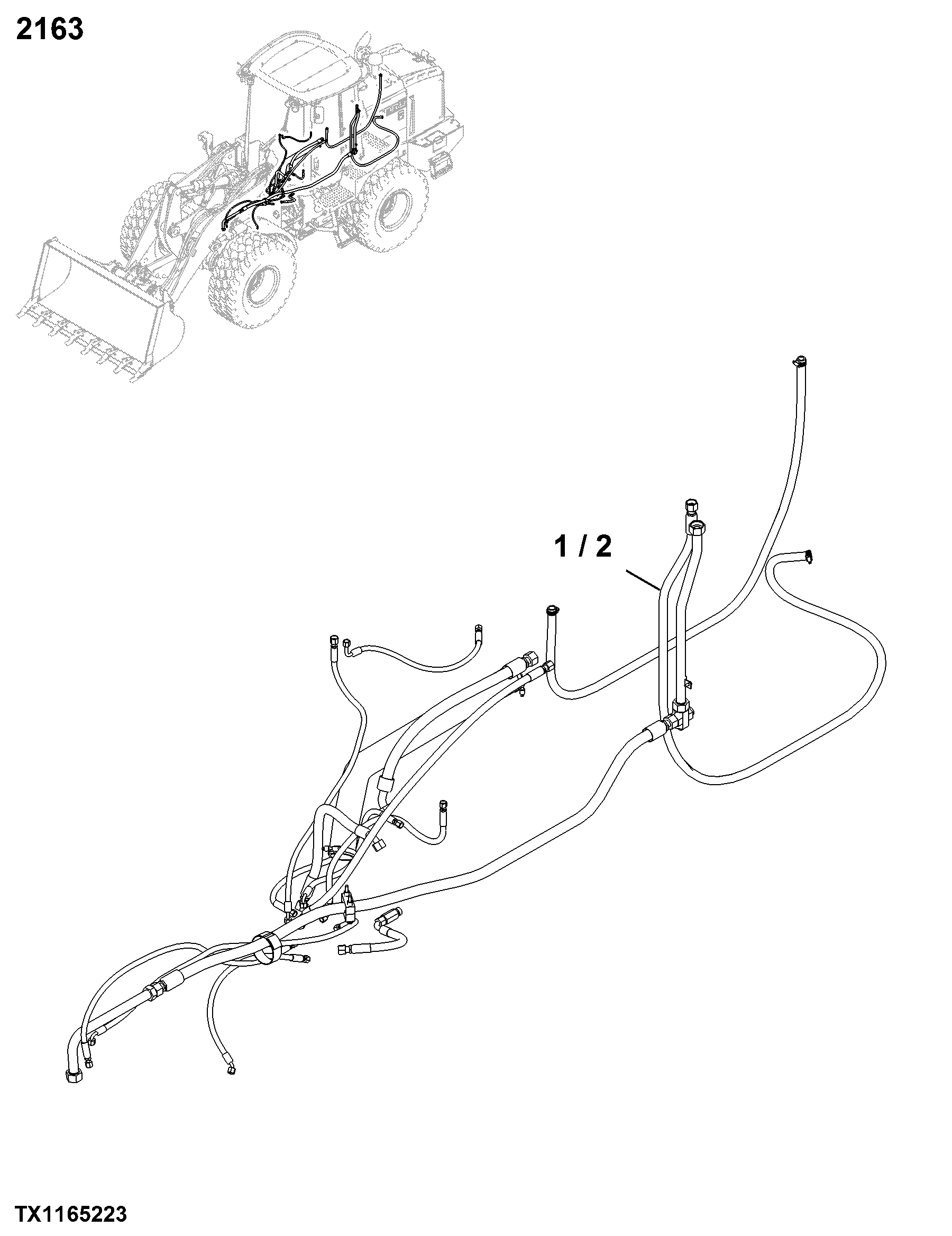 2163 Hydraulic Lines & Hoses
