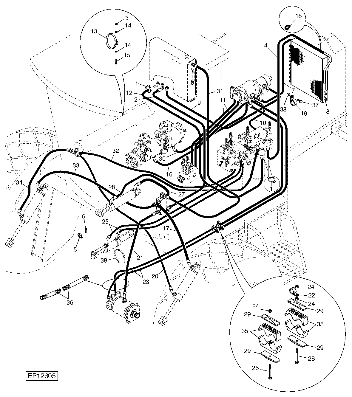 Hydraulic Hoses Continued (310001 - 319999)