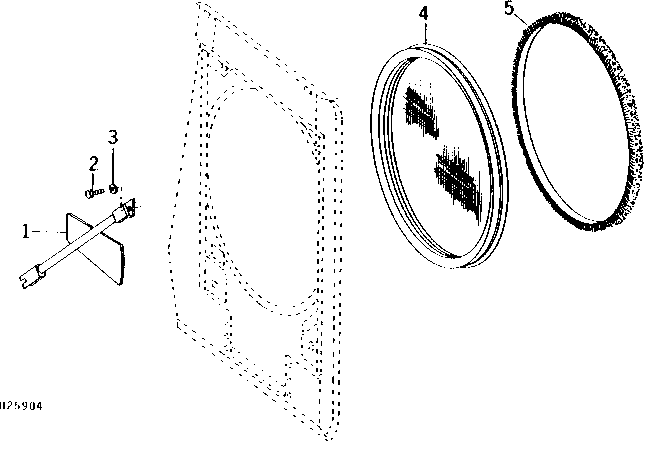 ROTARY SCREEN, BAFFLE, AND SEAL (163501 - )