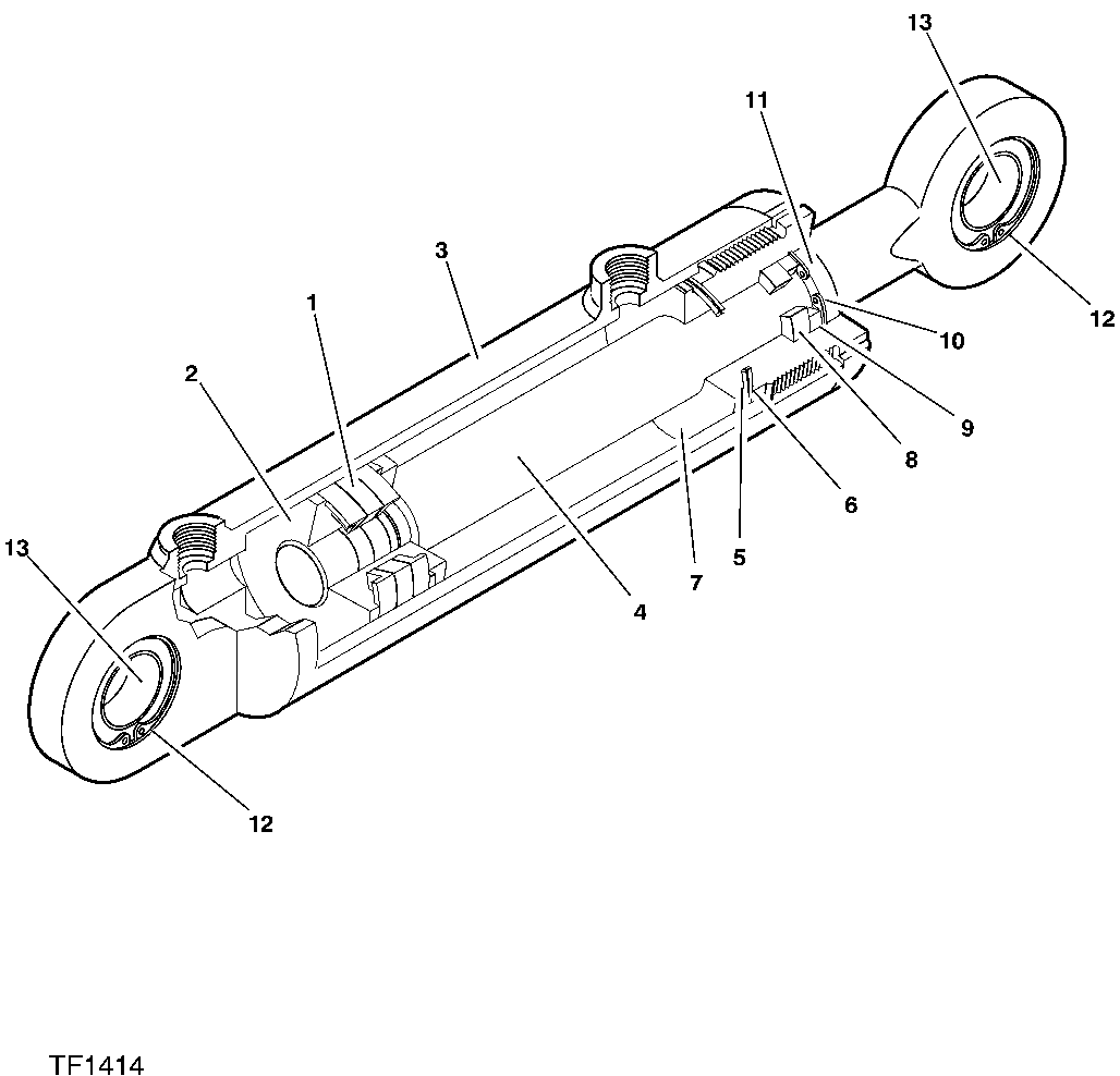 Hydraulic Cylinder, Measuring Roll ( - 081)