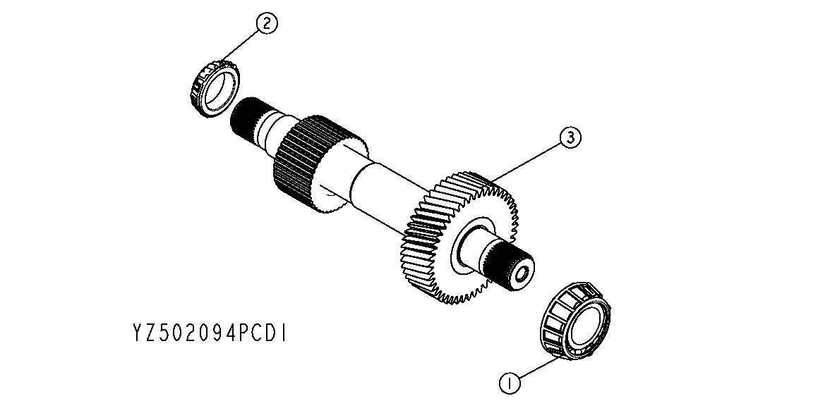 TRANSMISSION EIGHTH STAGE ASSEMBLY (YZ502094)
