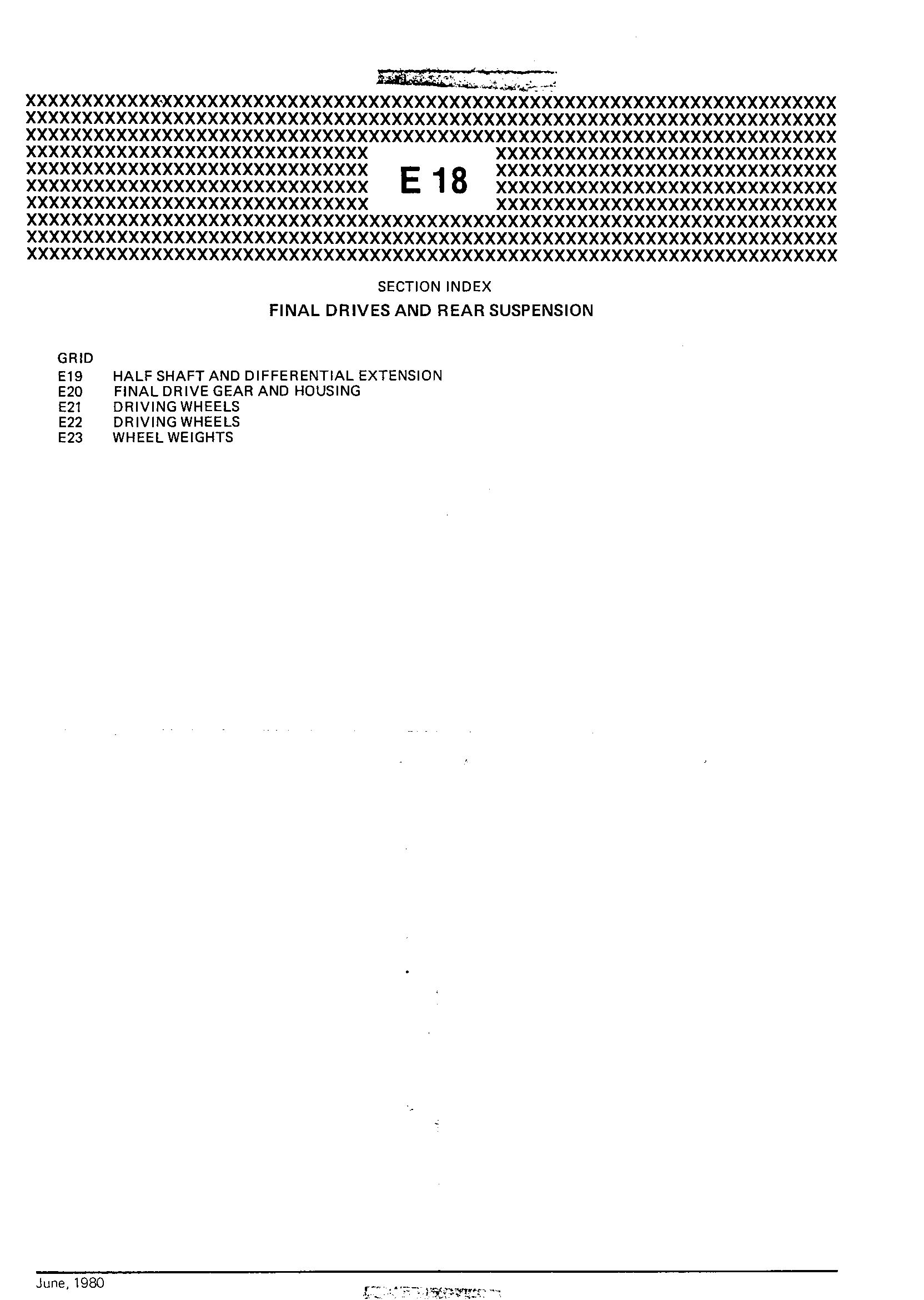 Differential Drive and Pinion Assembly (Continued)