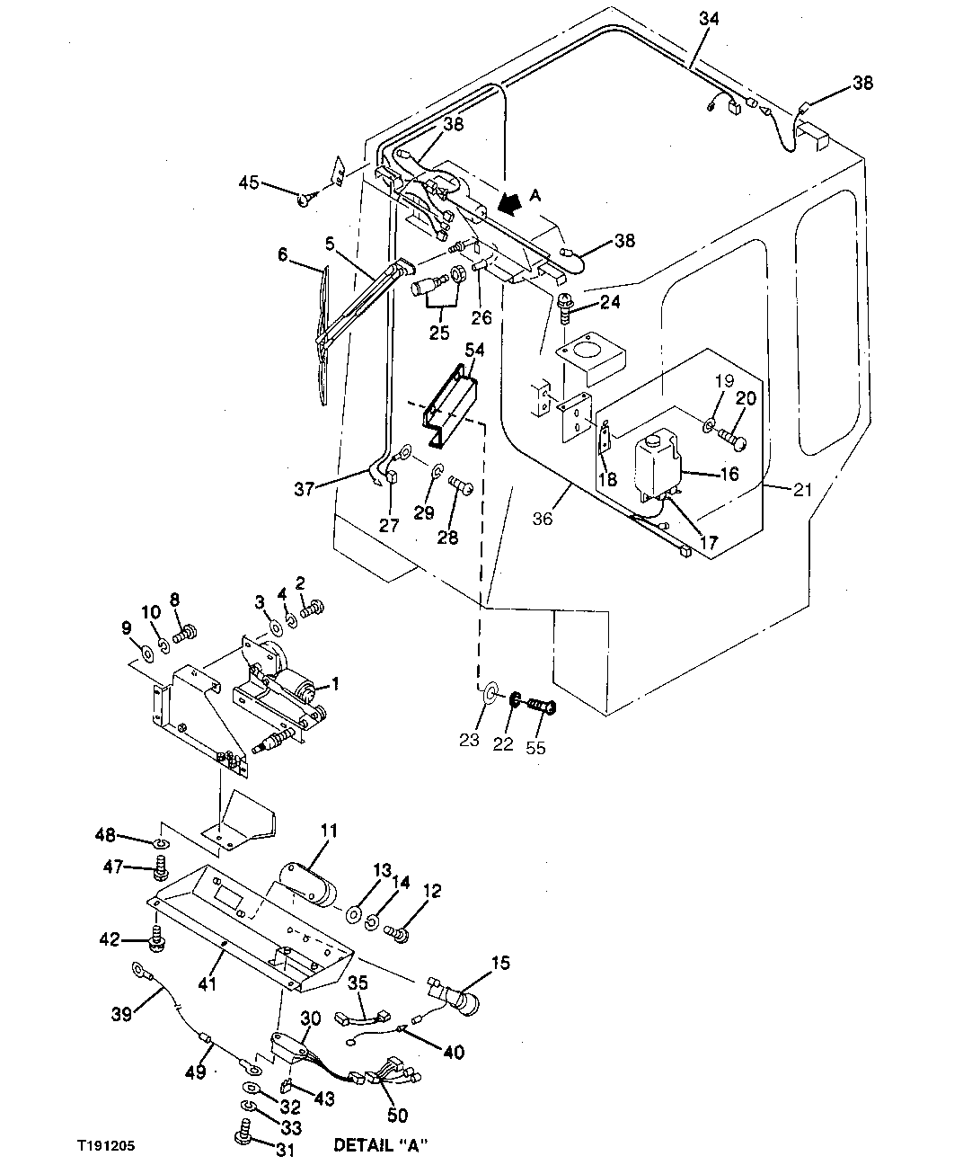 WINDSHIELD WIPER (SERIAL NO. -000153) ( - 000153)