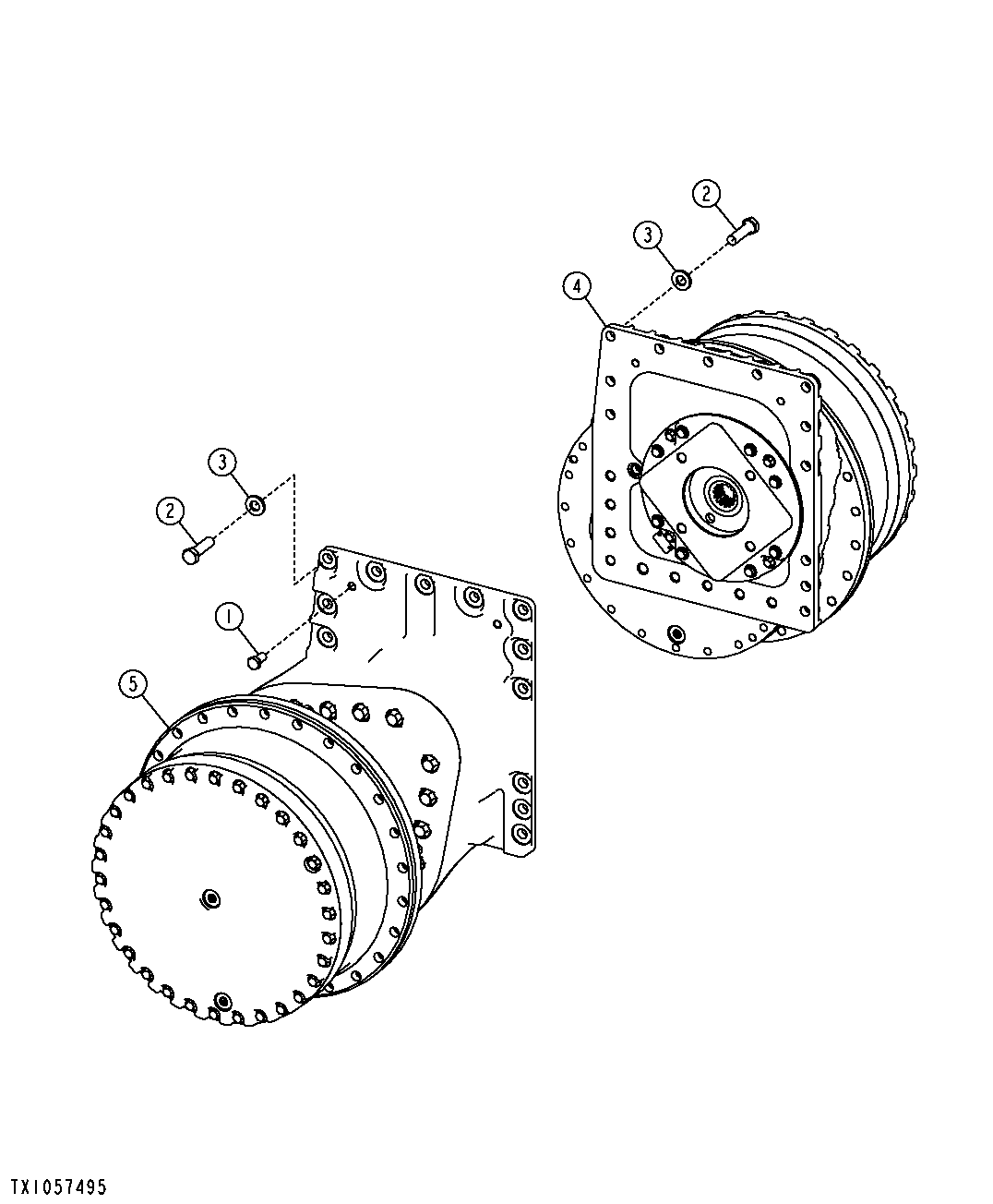 Final Drive, Standard Track, Long Track ( - 162859)